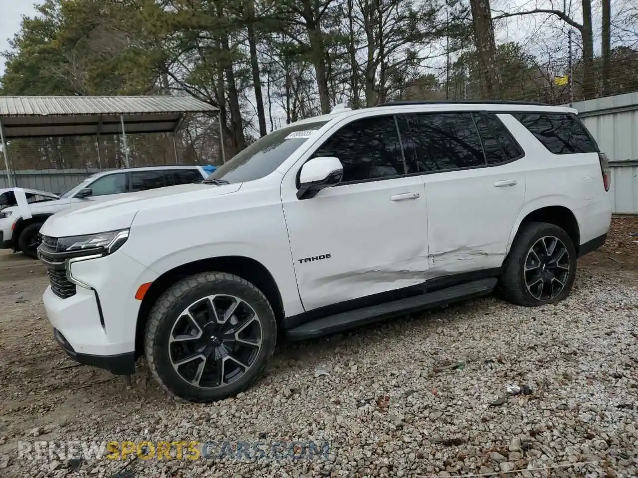 1 Фотография поврежденного автомобиля 1GNSCRKT5MR327806 CHEVROLET TAHOE 2021