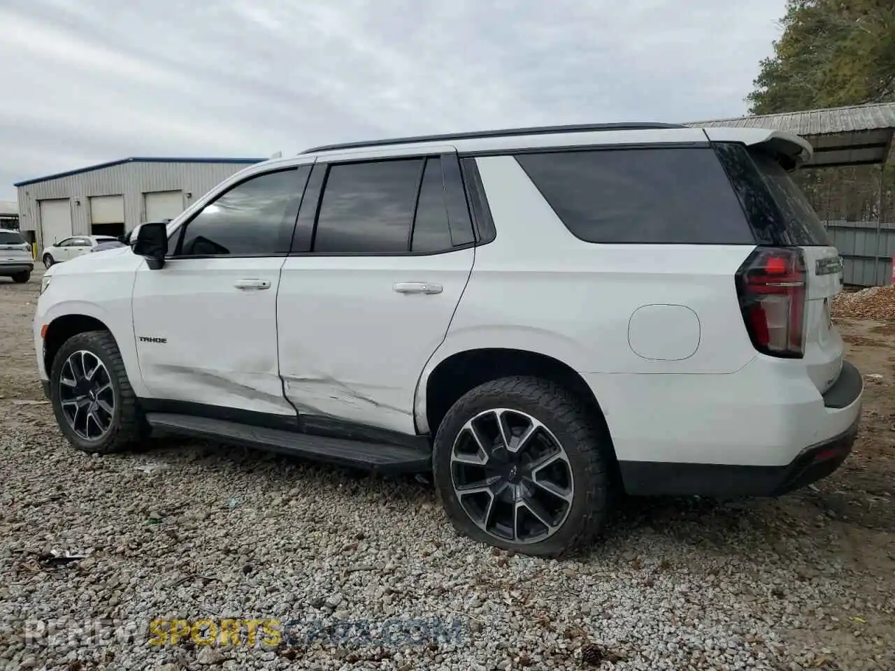 2 Фотография поврежденного автомобиля 1GNSCRKT5MR327806 CHEVROLET TAHOE 2021