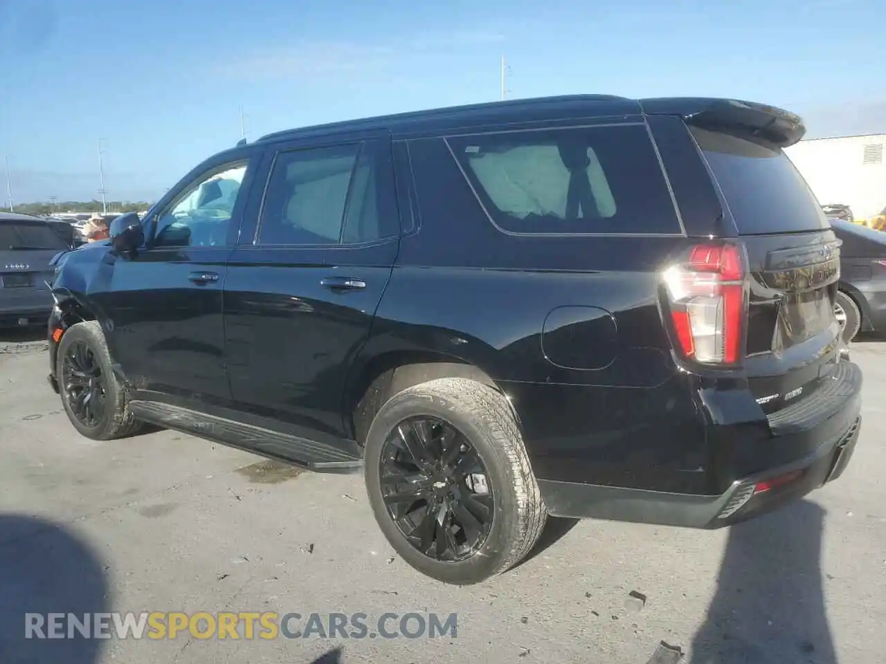 2 Photograph of a damaged car 1GNSCRKT6MR462051 CHEVROLET TAHOE 2021