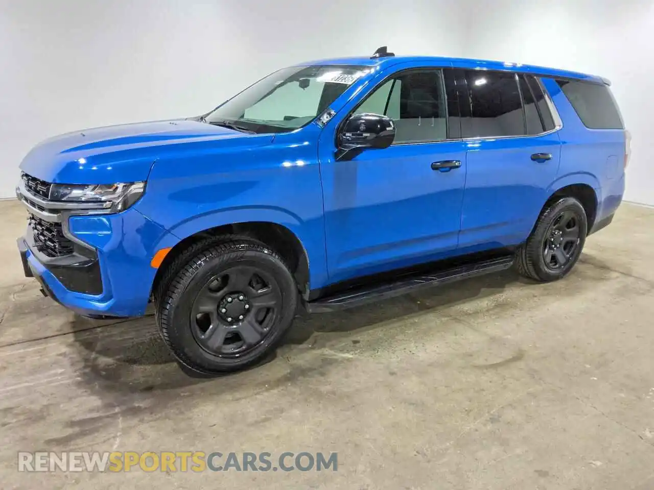 1 Photograph of a damaged car 1GNSKLED0MR453379 CHEVROLET TAHOE 2021