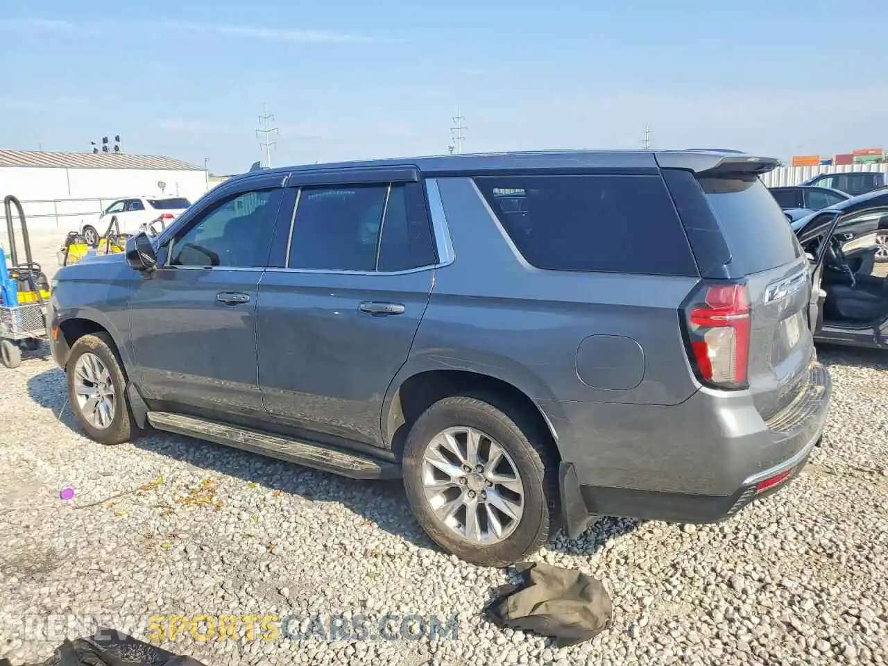 2 Photograph of a damaged car 1GNSKLED1MR330965 CHEVROLET TAHOE 2021