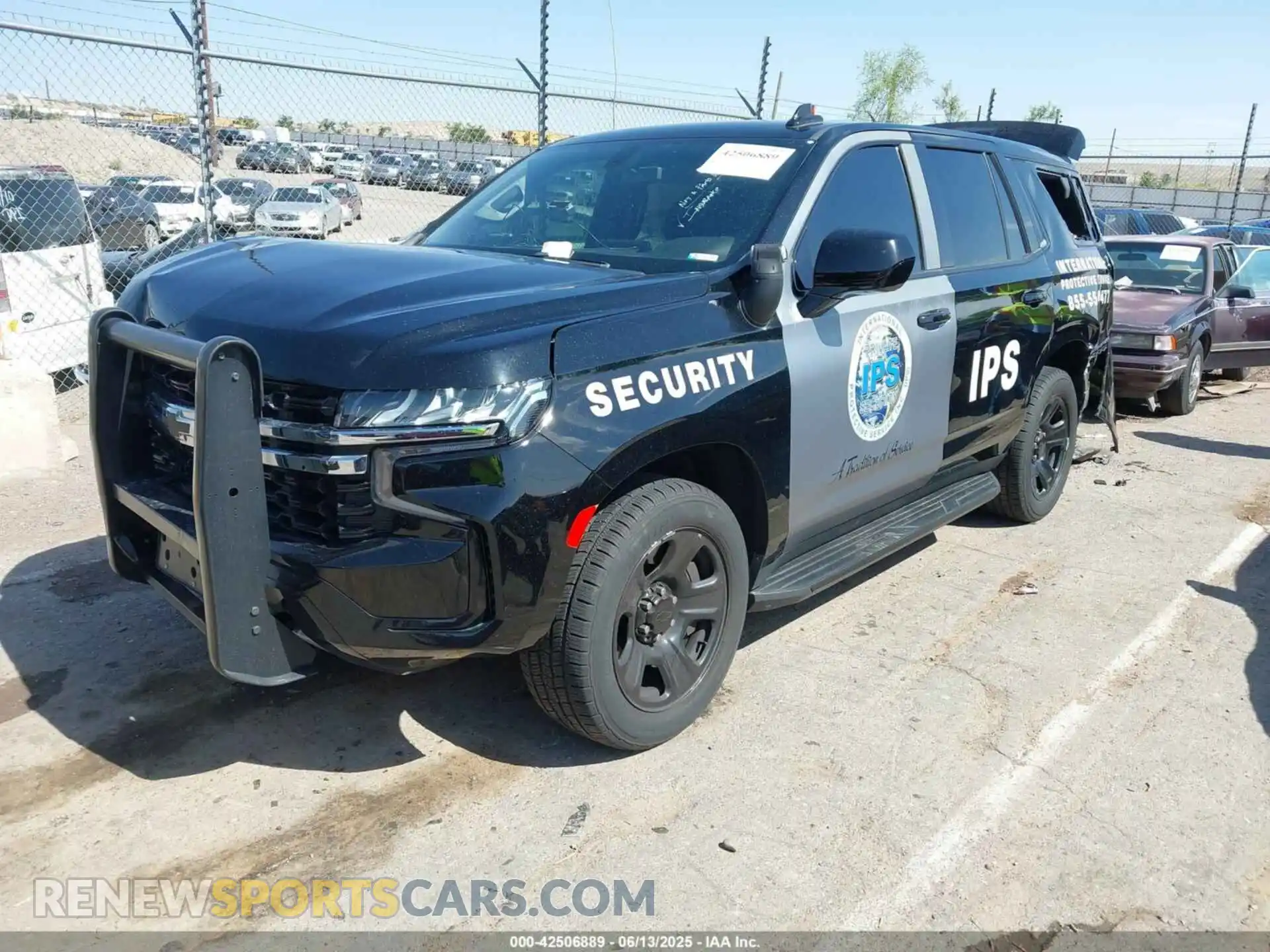 2 Photograph of a damaged car 1GNSKLED2MR328447 CHEVROLET TAHOE 2021