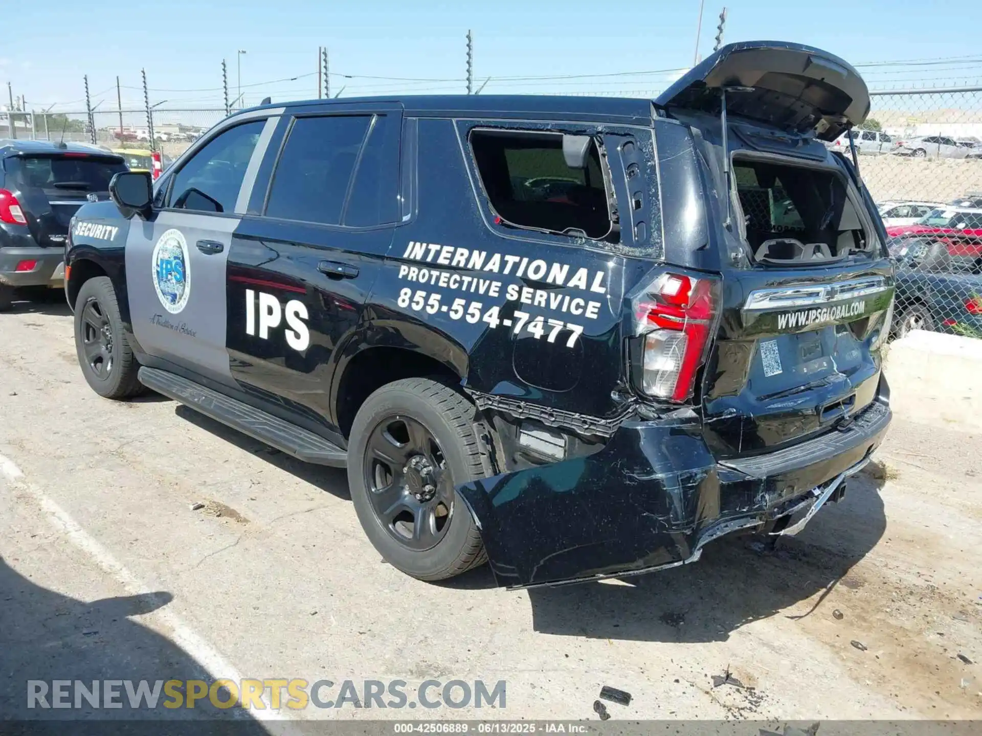 3 Photograph of a damaged car 1GNSKLED2MR328447 CHEVROLET TAHOE 2021