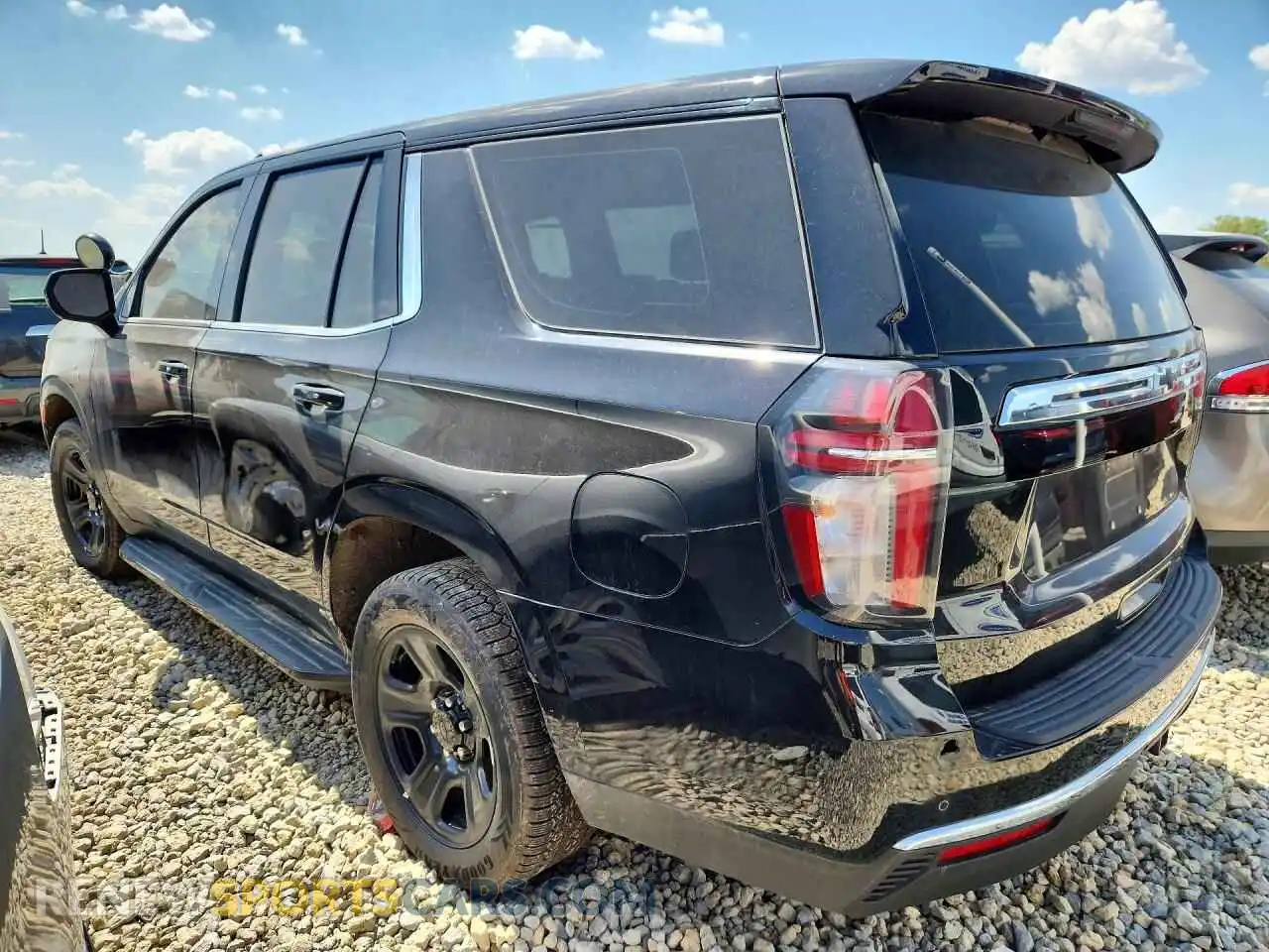 2 Photograph of a damaged car 1GNSKLED3MR354913 CHEVROLET TAHOE 2021
