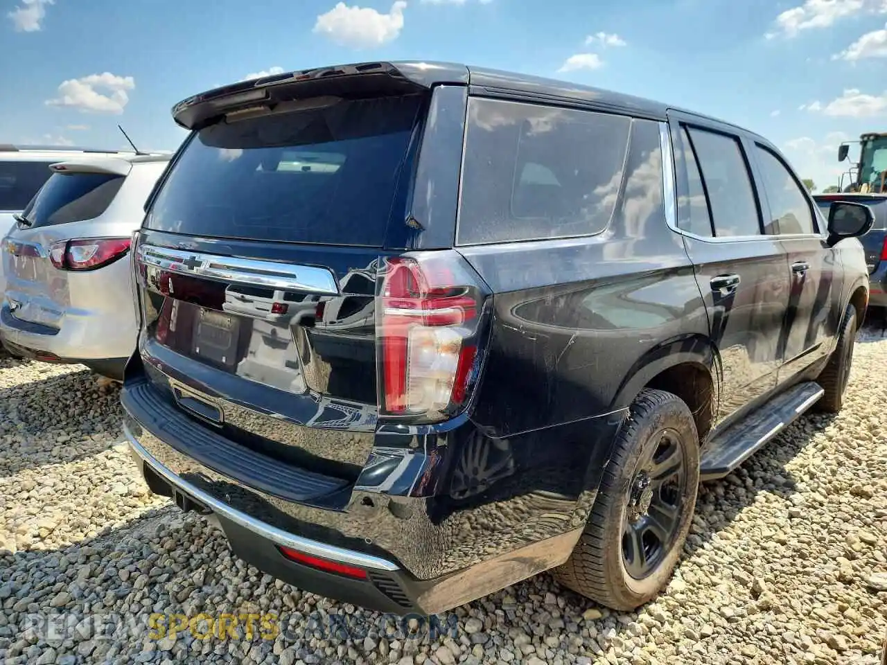 3 Photograph of a damaged car 1GNSKLED3MR354913 CHEVROLET TAHOE 2021