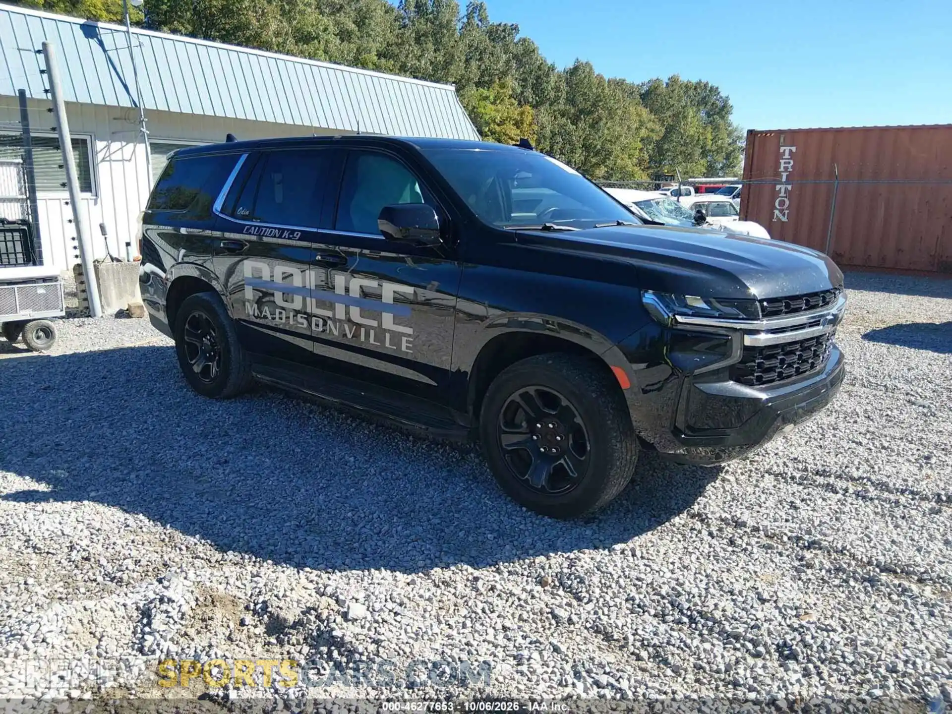 1 Photograph of a damaged car 1GNSKLED4MR444152 CHEVROLET TAHOE 2021