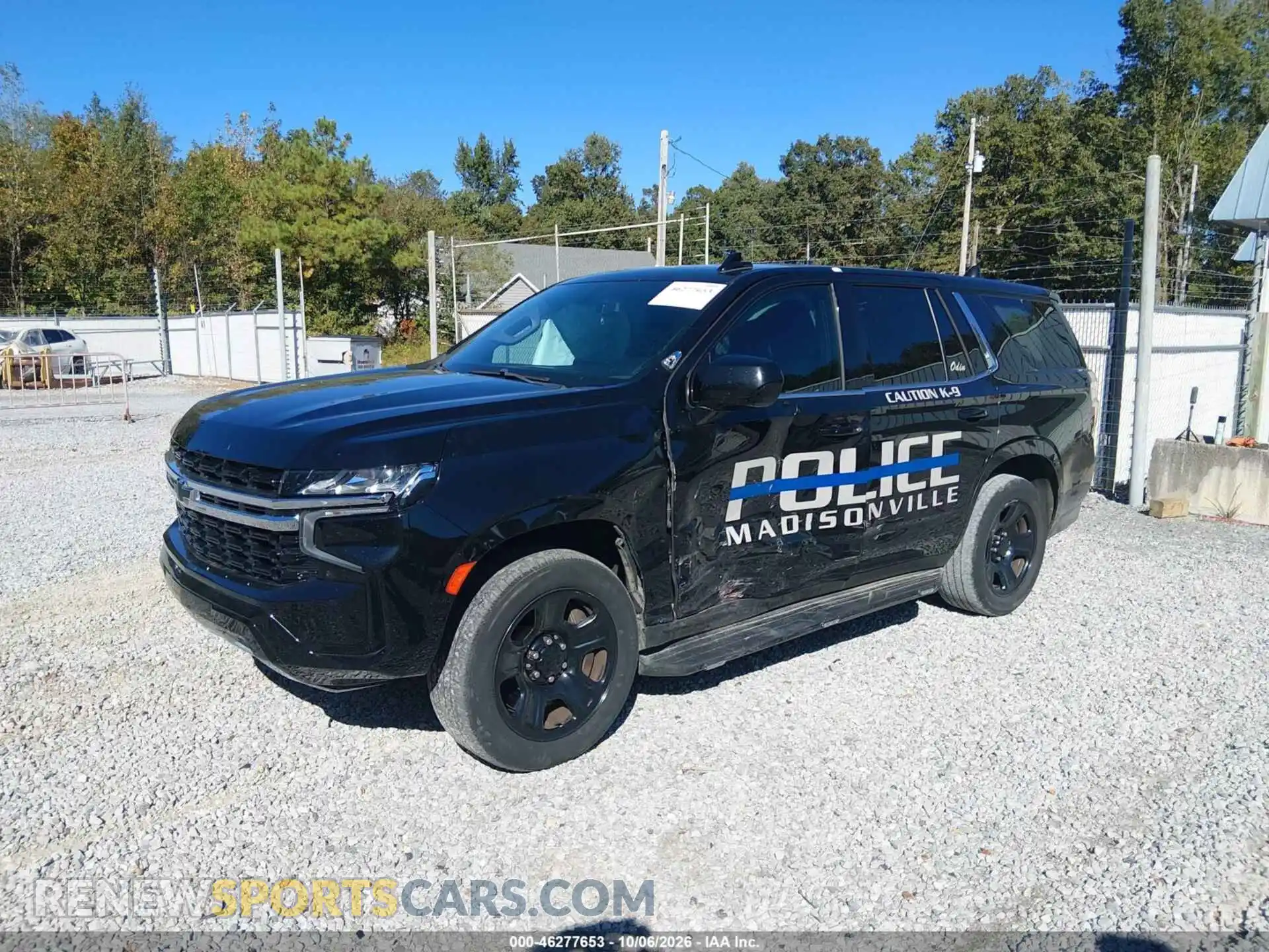 2 Photograph of a damaged car 1GNSKLED4MR444152 CHEVROLET TAHOE 2021