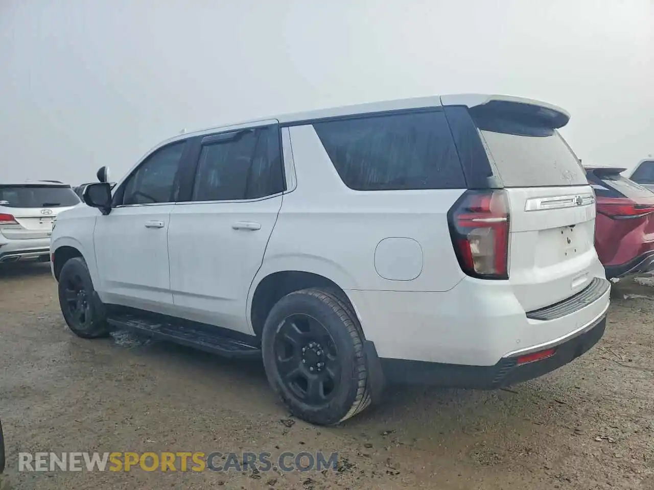2 Photograph of a damaged car 1GNSKLED7MR455033 CHEVROLET TAHOE 2021