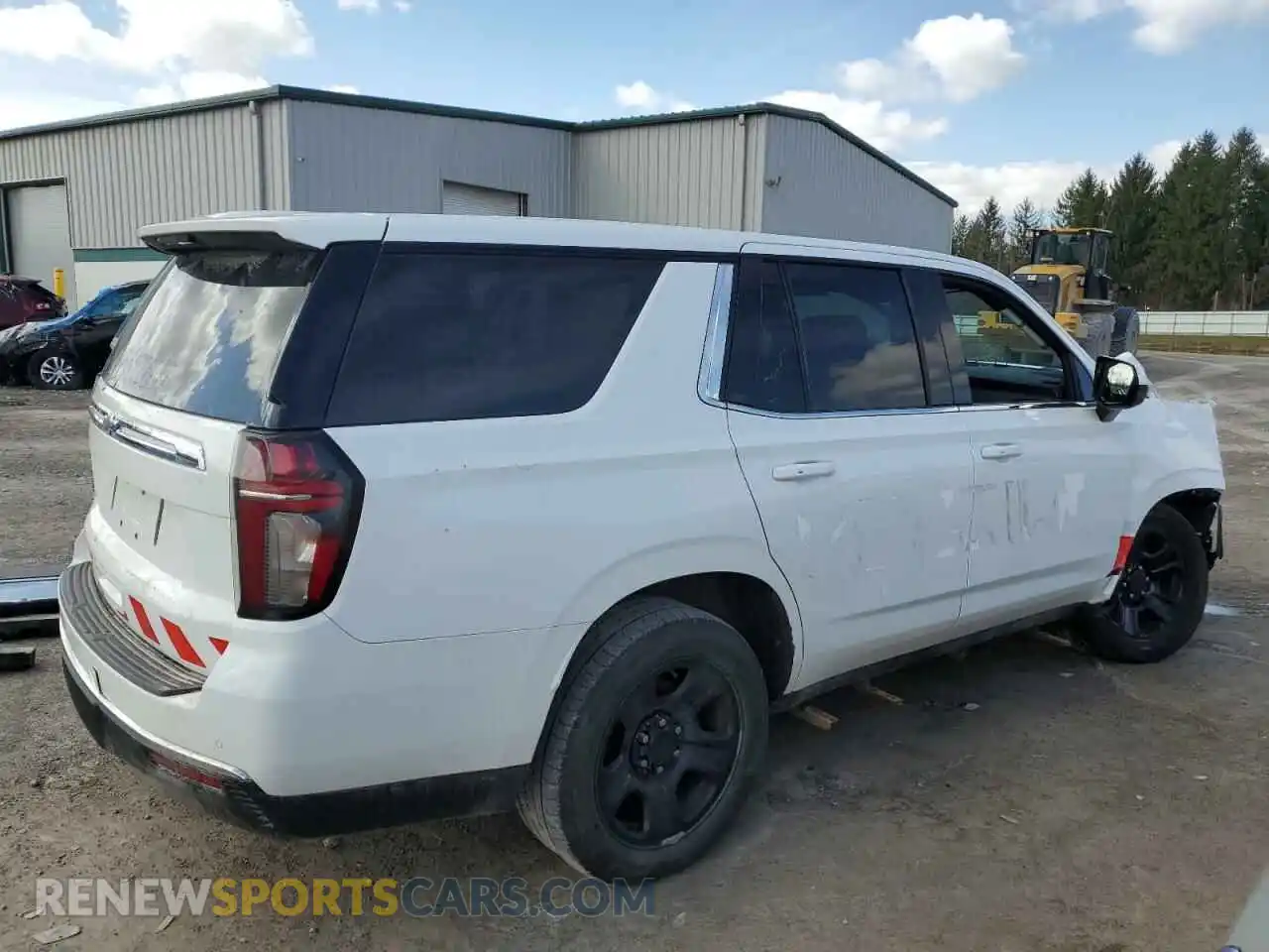 3 Photograph of a damaged car 1GNSKLED8MR266097 CHEVROLET TAHOE 2021