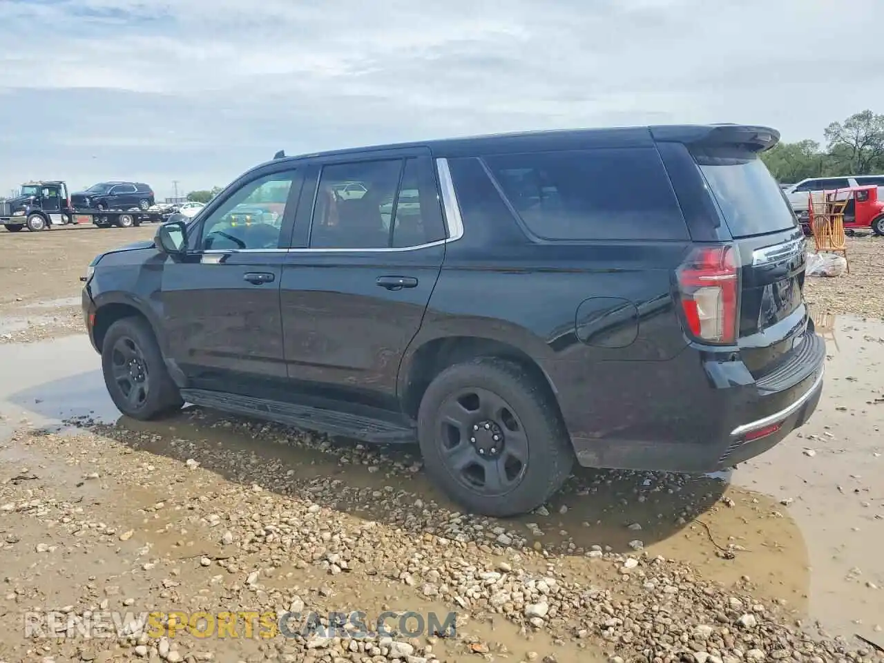 2 Photograph of a damaged car 1GNSKLED8MR481219 CHEVROLET TAHOE 2021