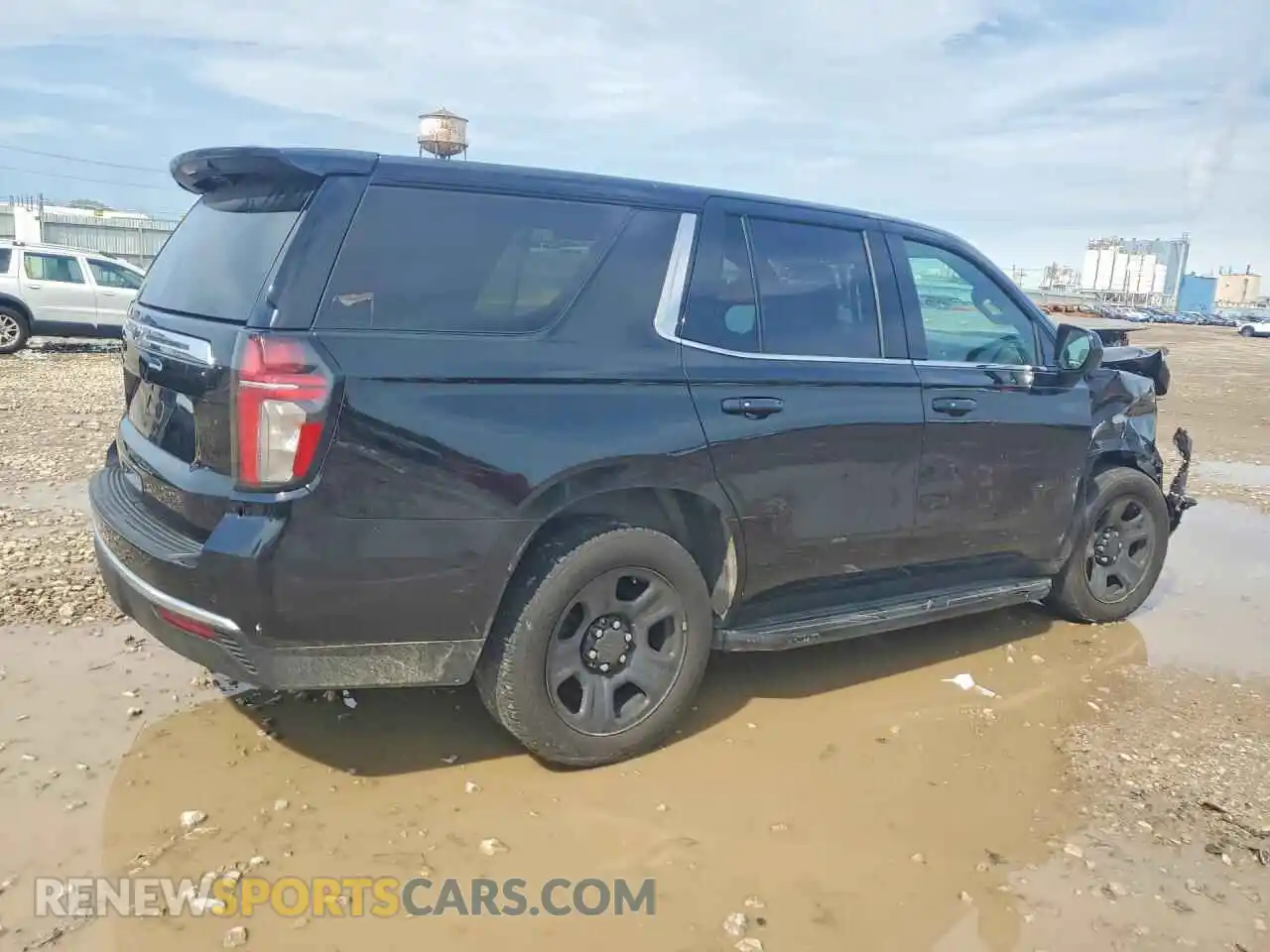 3 Photograph of a damaged car 1GNSKLED8MR481219 CHEVROLET TAHOE 2021