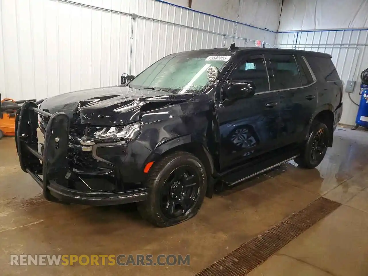 1 Photograph of a damaged car 1GNSKLEDXMR461537 CHEVROLET TAHOE 2021