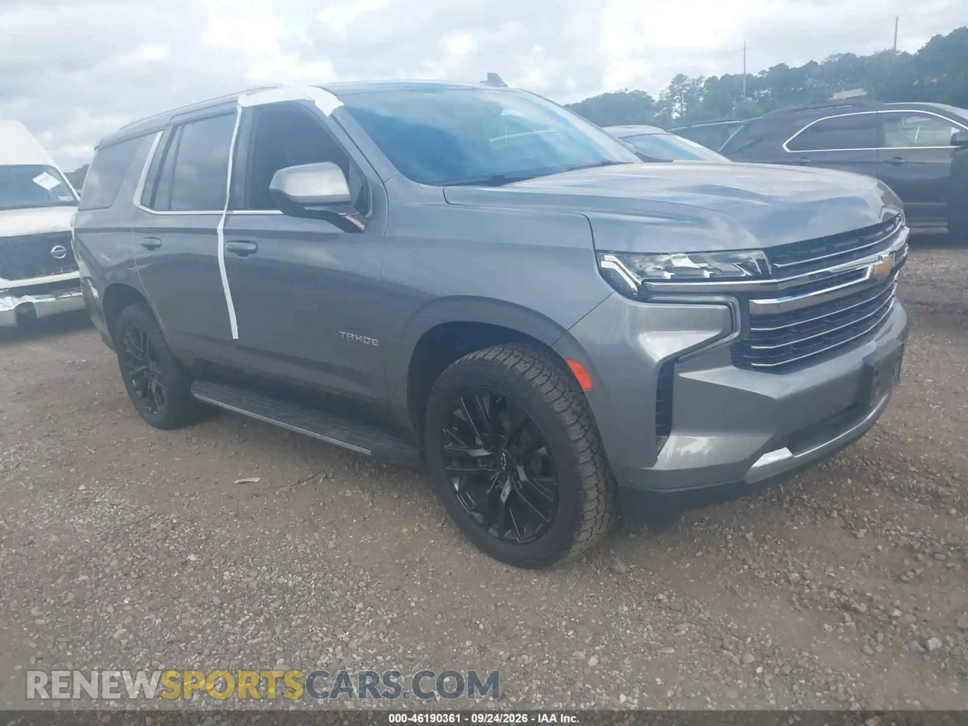 1 Photograph of a damaged car 1GNSKNKD7MR474147 CHEVROLET TAHOE 2021