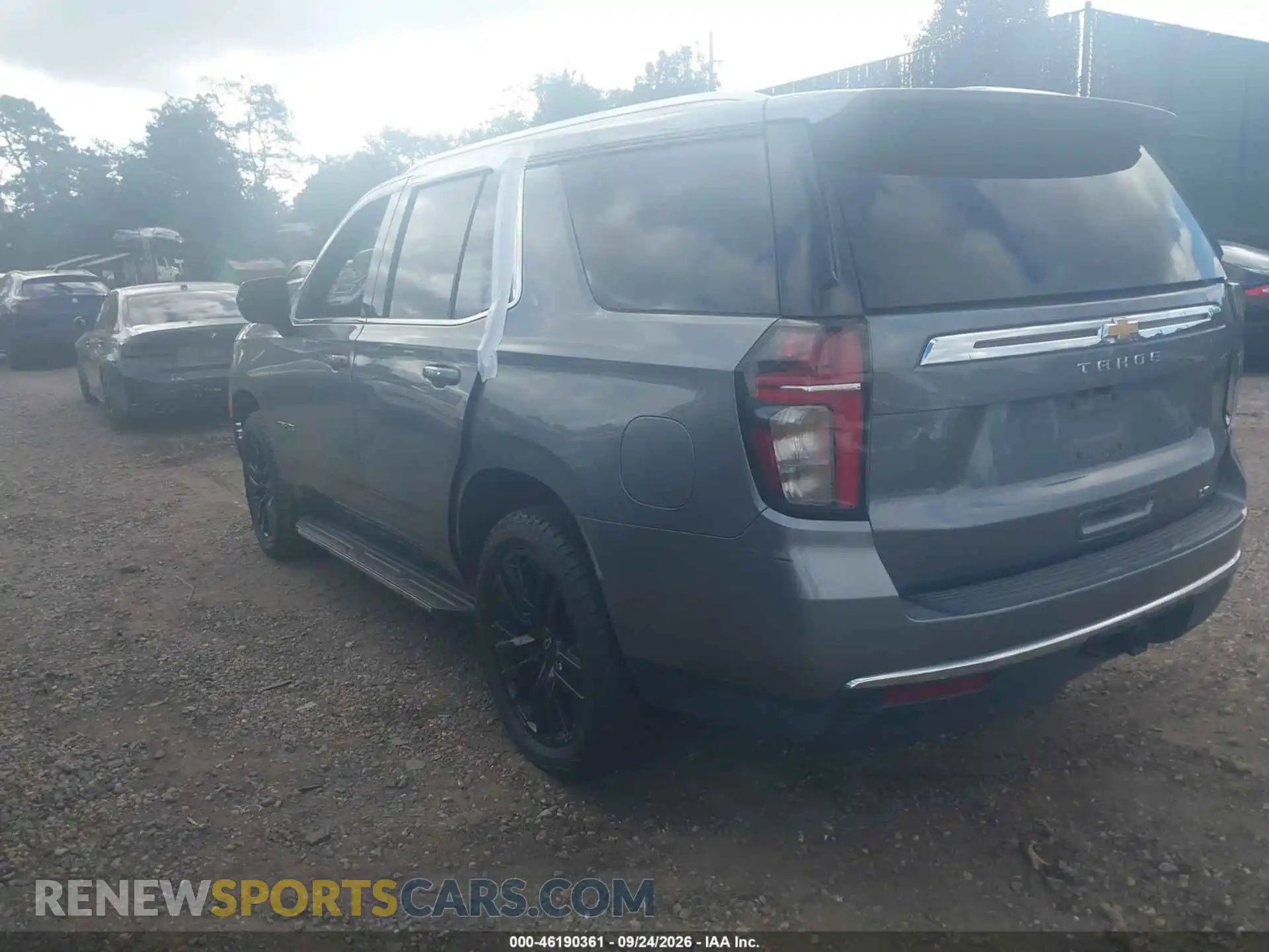 3 Photograph of a damaged car 1GNSKNKD7MR474147 CHEVROLET TAHOE 2021