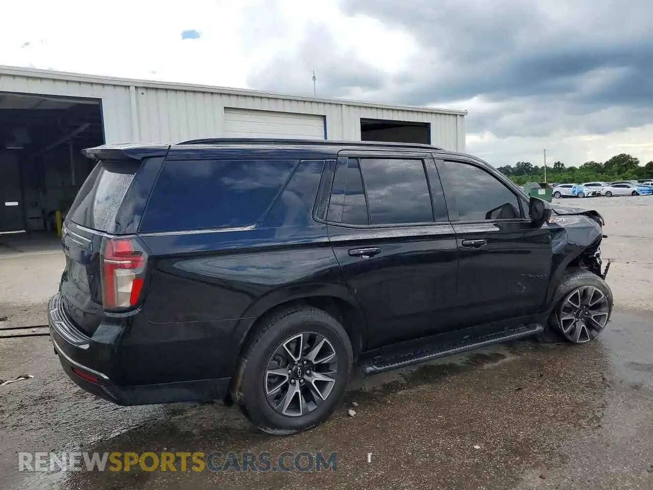 3 Фотография поврежденного автомобиля 1GNSKPKDXMR446435 CHEVROLET TAHOE 2021