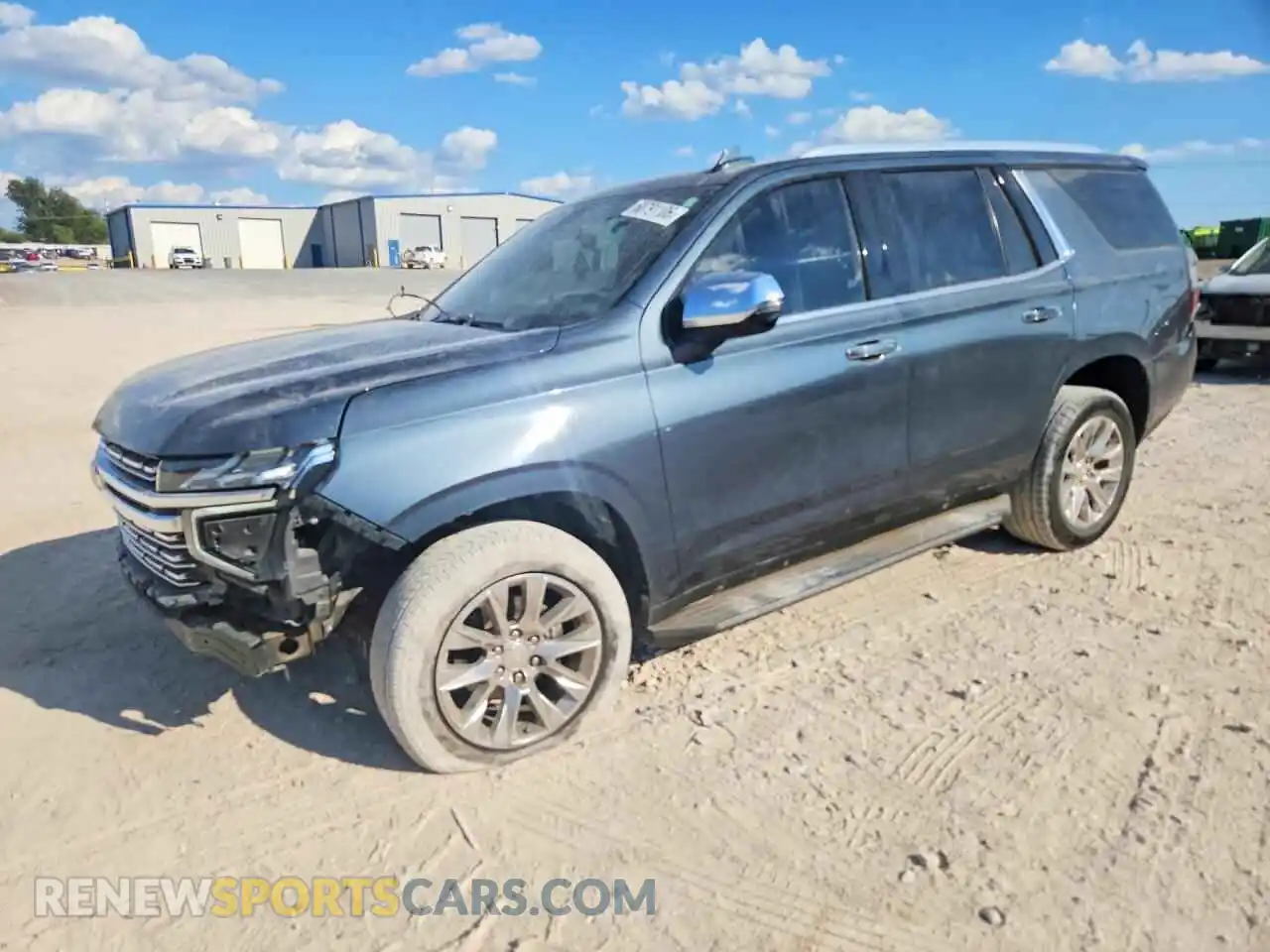 1 fotografías del automóvil dañado 1GNSKSKD9MR125456 CHEVROLET TAHOE 2021