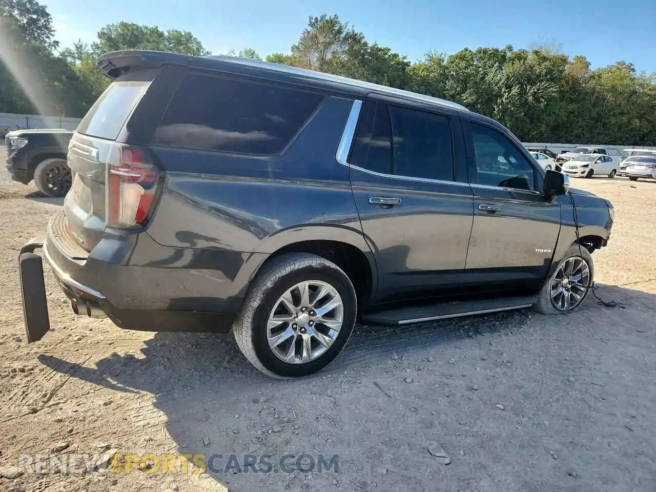 3 fotografías del automóvil dañado 1GNSKSKD9MR125456 CHEVROLET TAHOE 2021