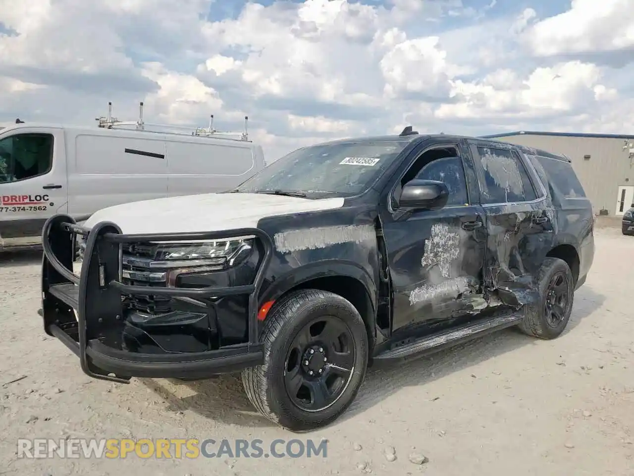 1 fotografías del automóvil dañado 1GNSCLED5NR278383 CHEVROLET TAHOE 2022