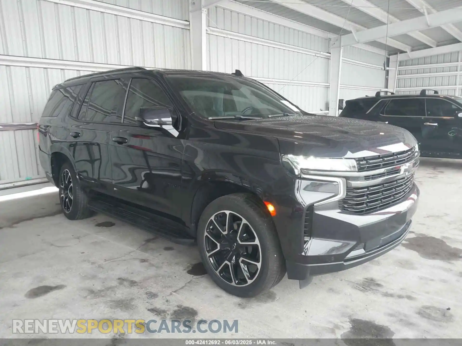 1 Photograph of a damaged car 1GNSCRKD3NR306480 CHEVROLET TAHOE 2022