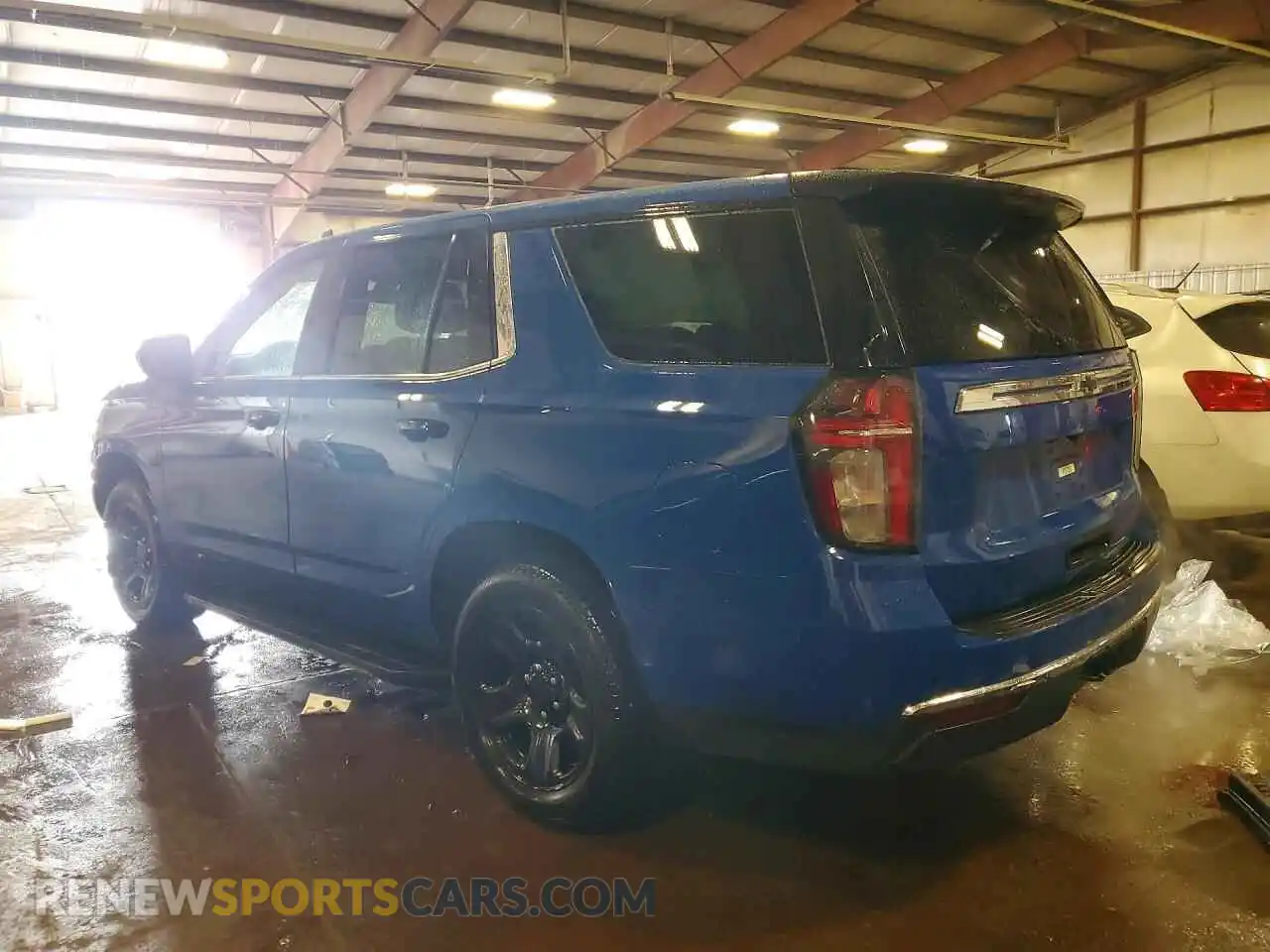 2 Photograph of a damaged car 1GNSKLED1NR294907 CHEVROLET TAHOE 2022