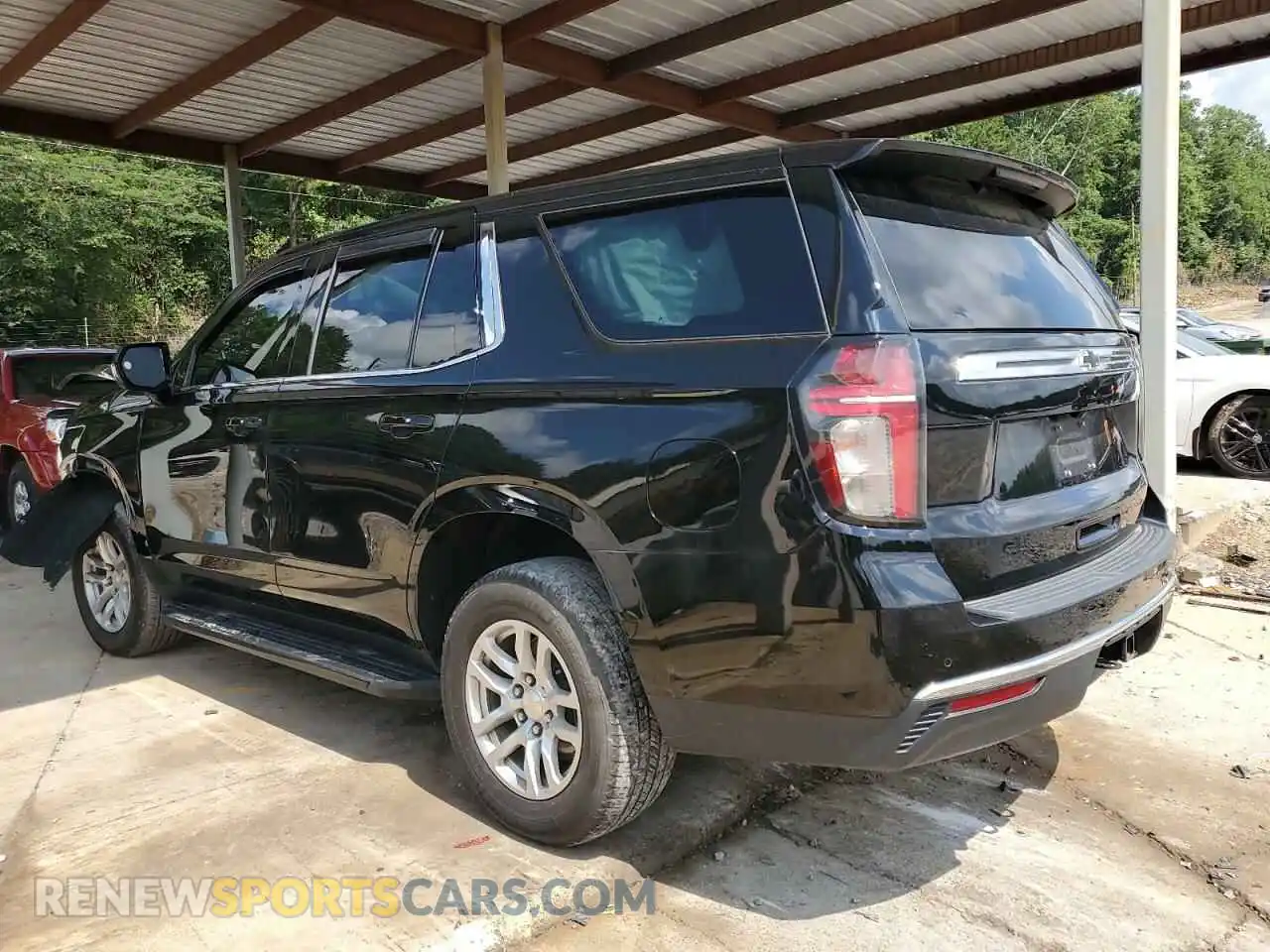 2 Photograph of a damaged car 1GNSKLED3NR221022 CHEVROLET TAHOE 2022