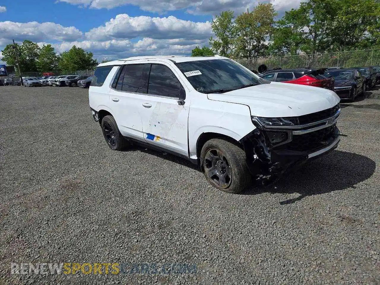 3 Photograph of a damaged car 1GNSKLED4NR306323 CHEVROLET TAHOE 2022