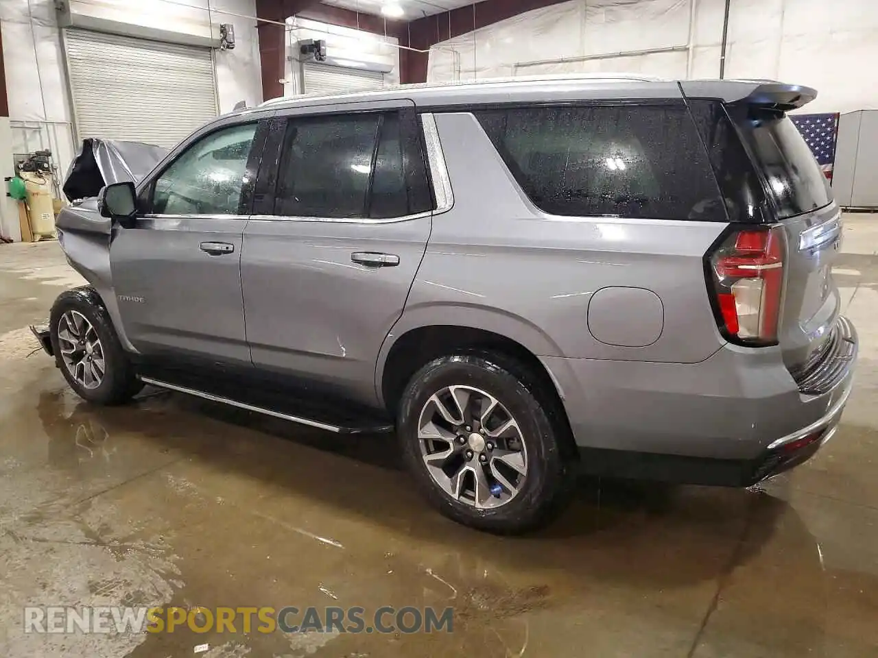 2 Photograph of a damaged car 1GNSKNKDXNR307475 CHEVROLET TAHOE 2022