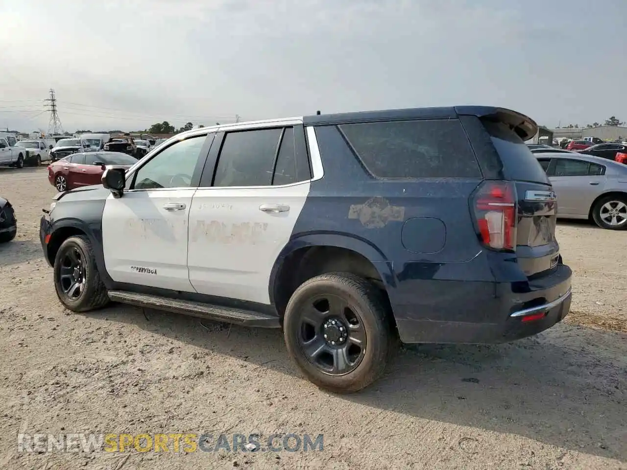 2 Photograph of a damaged car 1GBSCLED2PR176720 CHEVROLET TAHOE 2023