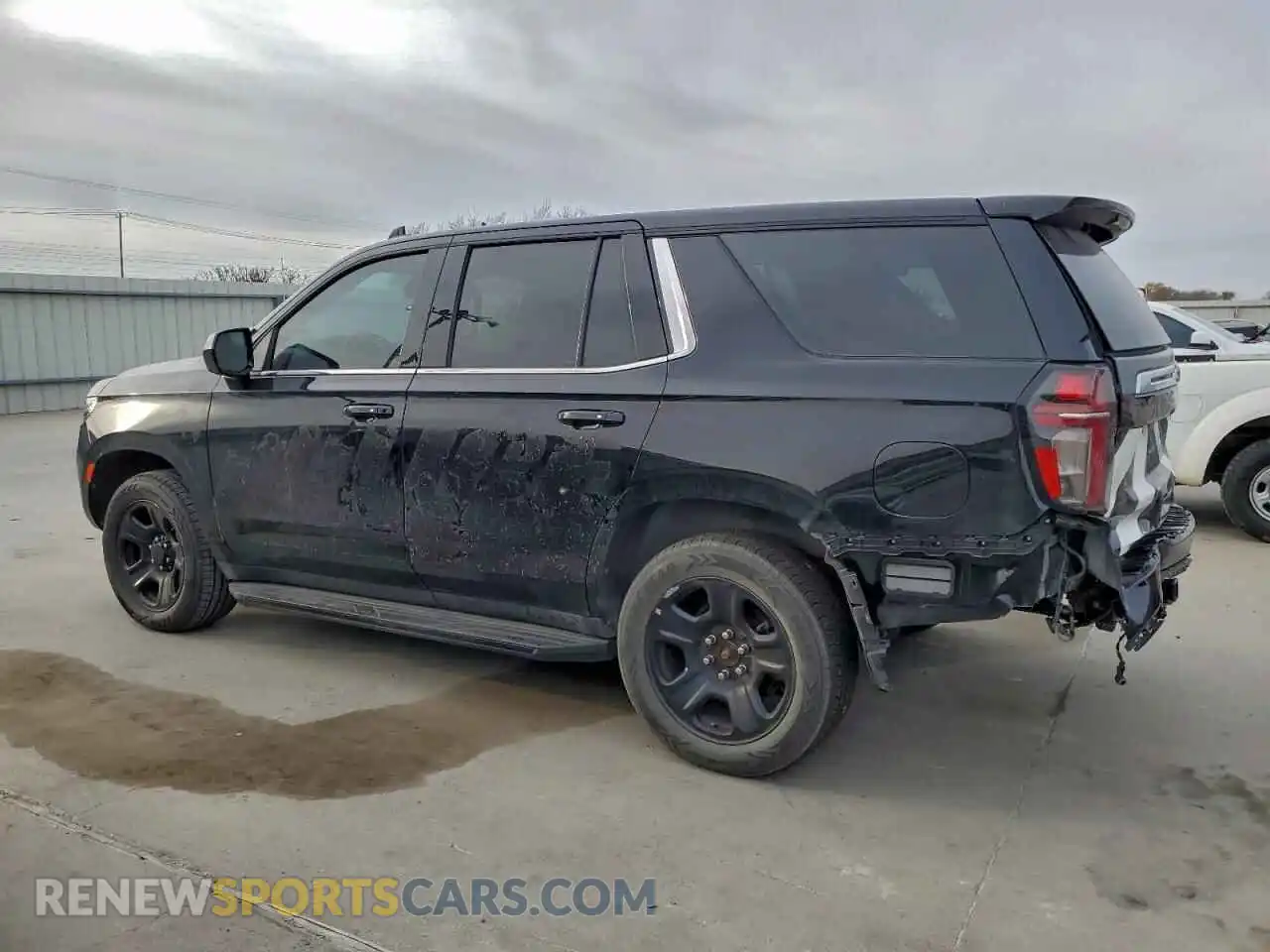 2 Photograph of a damaged car 1GBSCLED6PR458312 CHEVROLET TAHOE 2023