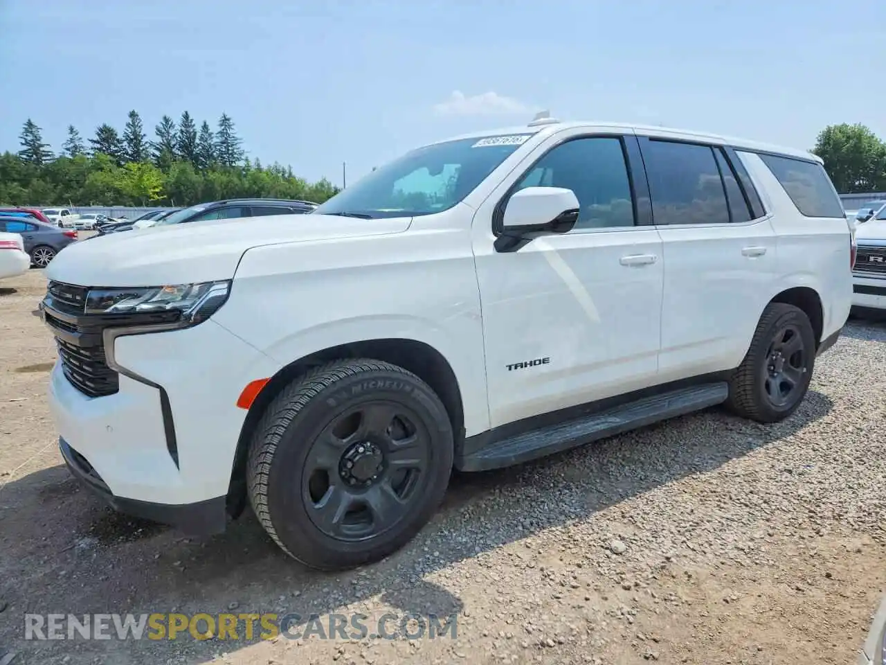 1 Photograph of a damaged car 1GBSKLED1PR400840 CHEVROLET TAHOE 2023