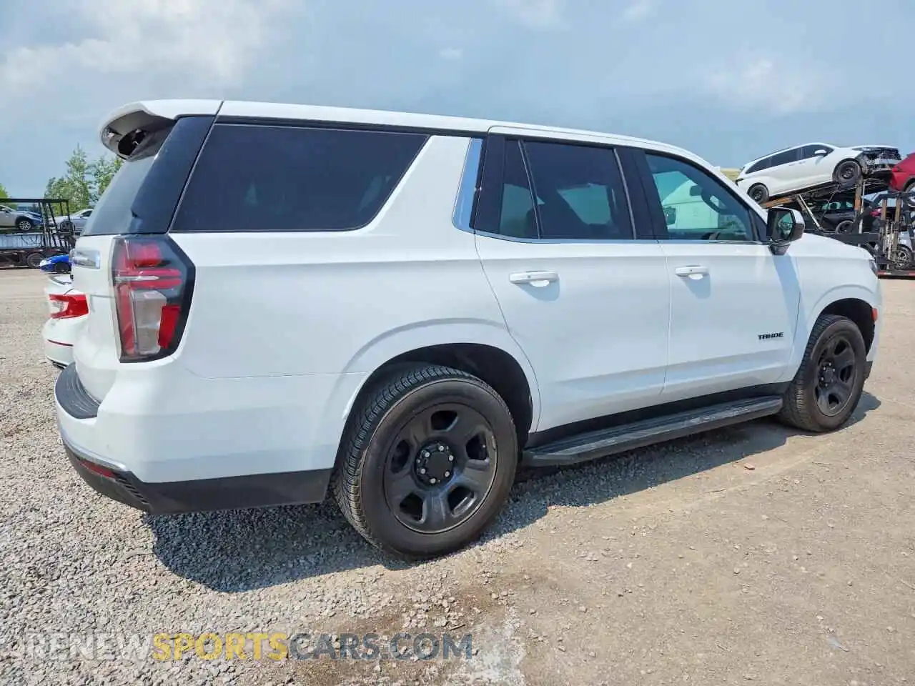 3 Photograph of a damaged car 1GBSKLED1PR400840 CHEVROLET TAHOE 2023