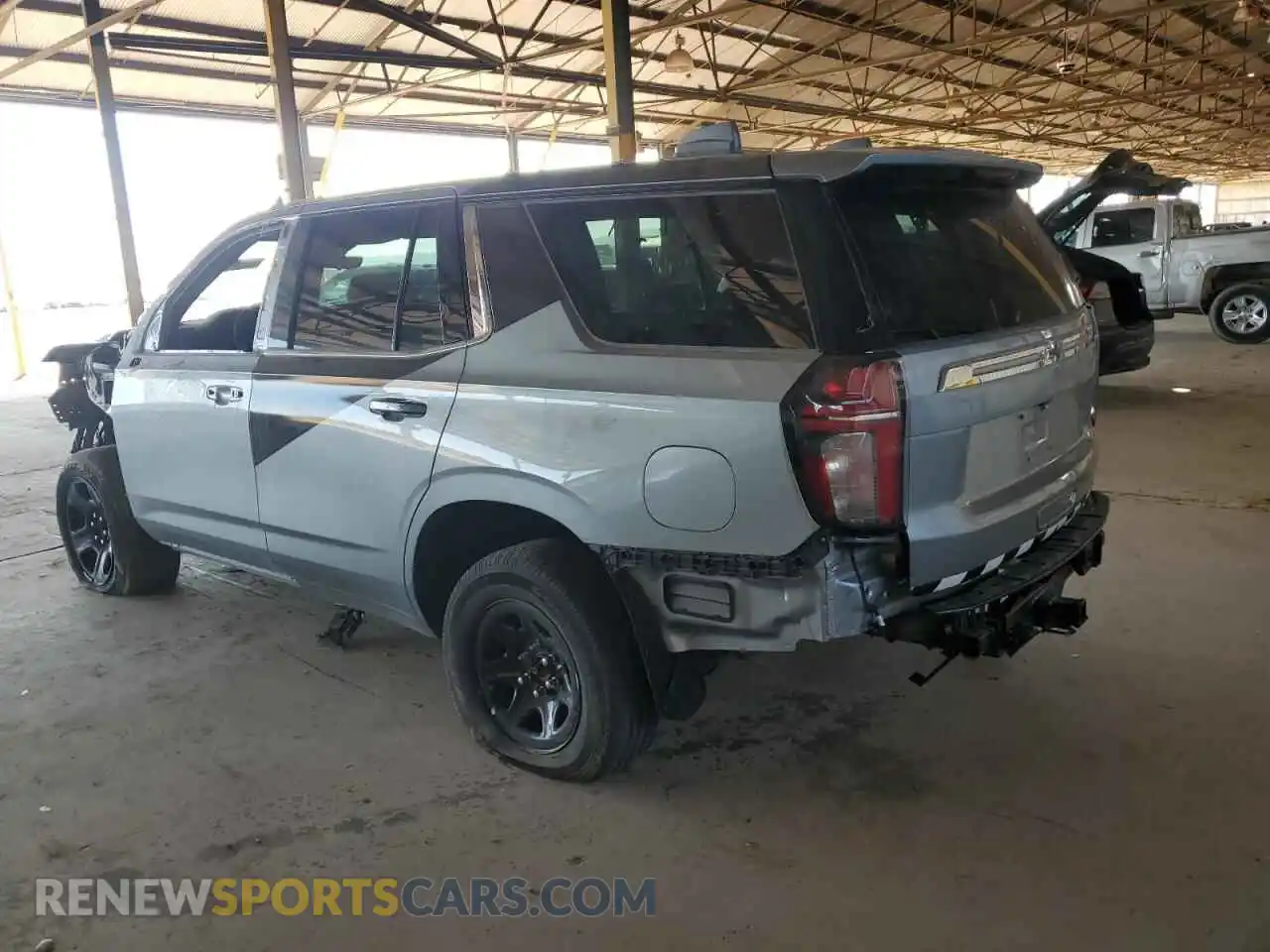 2 Photograph of a damaged car 1GNSCLED0PR134100 CHEVROLET TAHOE 2023