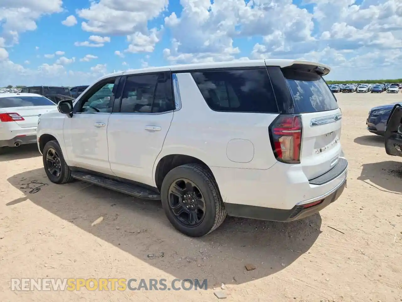 2 Photograph of a damaged car 1GNSCLED2PR285956 CHEVROLET TAHOE 2023