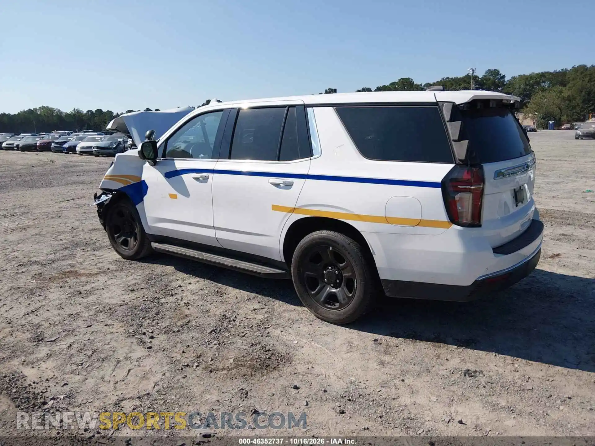 3 Photograph of a damaged car 1GNSCLED2PR439744 CHEVROLET TAHOE 2023
