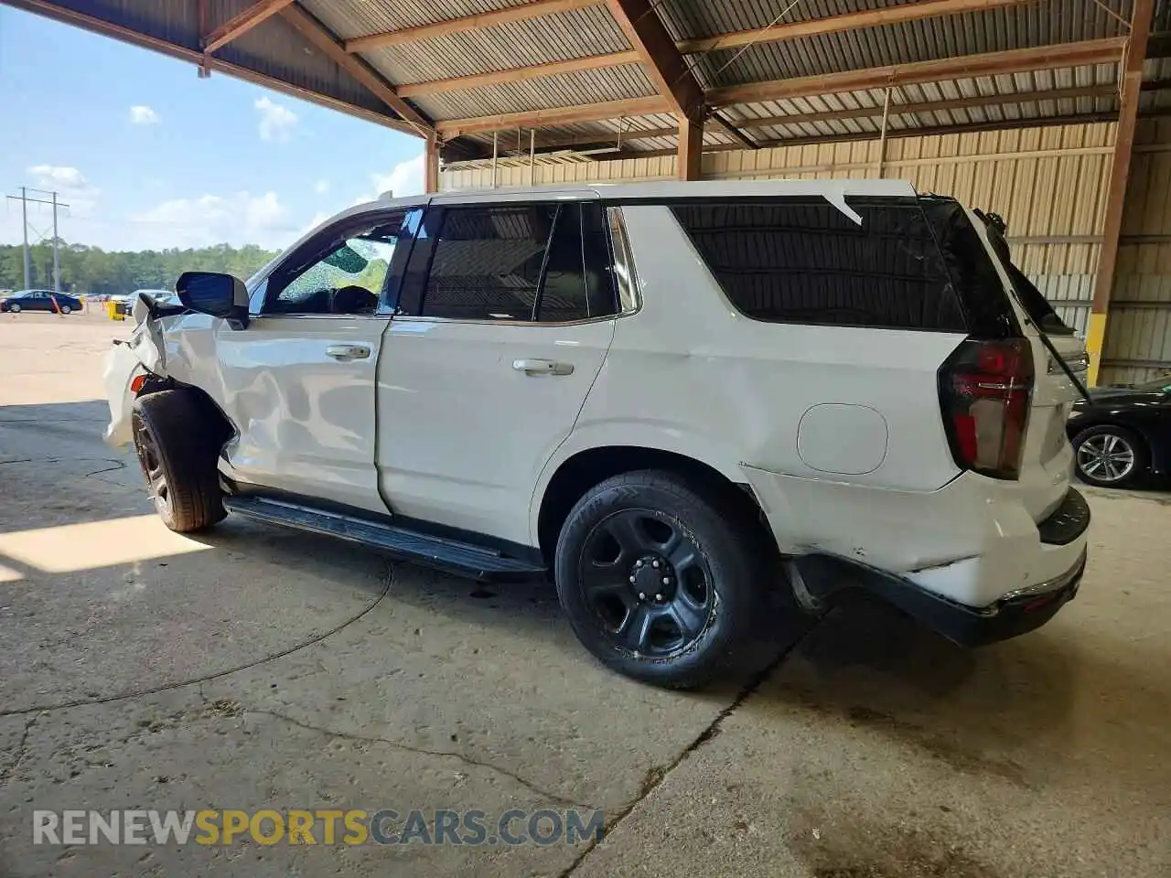 2 fotografías del automóvil dañado 1GNSCLED9PR231652 CHEVROLET TAHOE 2023