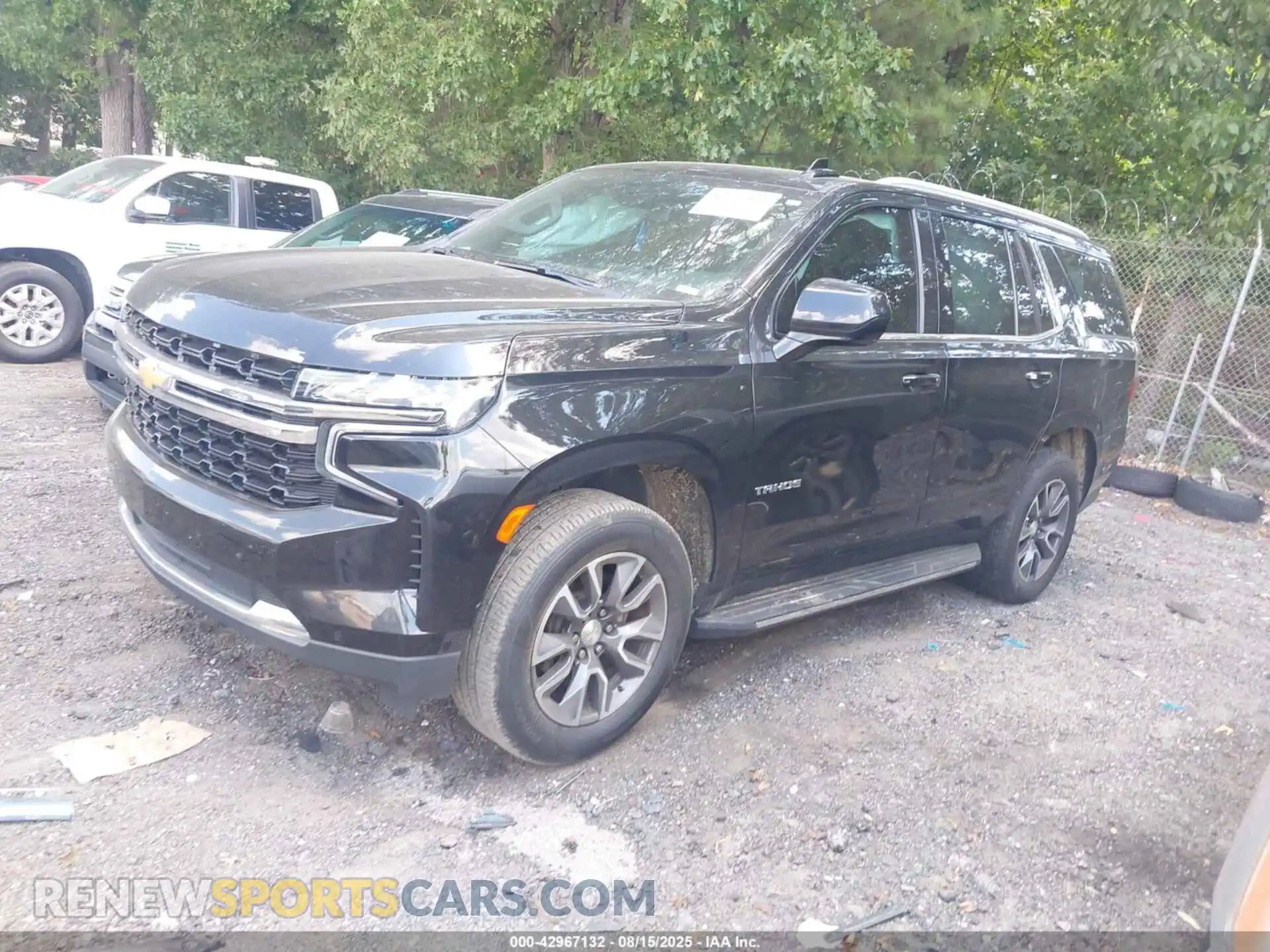 2 Photograph of a damaged car 1GNSCMKDXPR112681 CHEVROLET TAHOE 2023