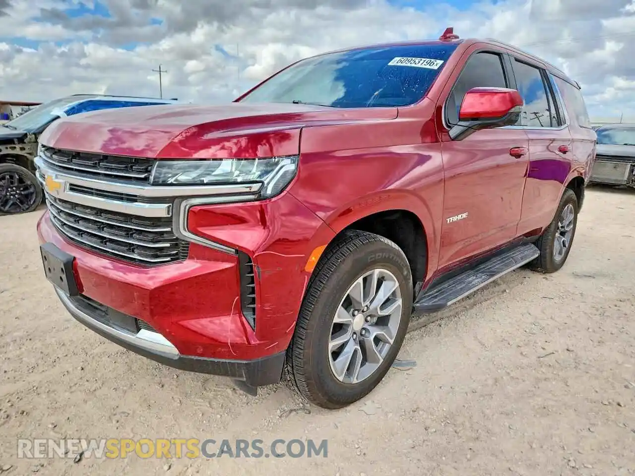 1 fotografías del automóvil dañado 1GNSCNKD4PR323980 CHEVROLET TAHOE 2023