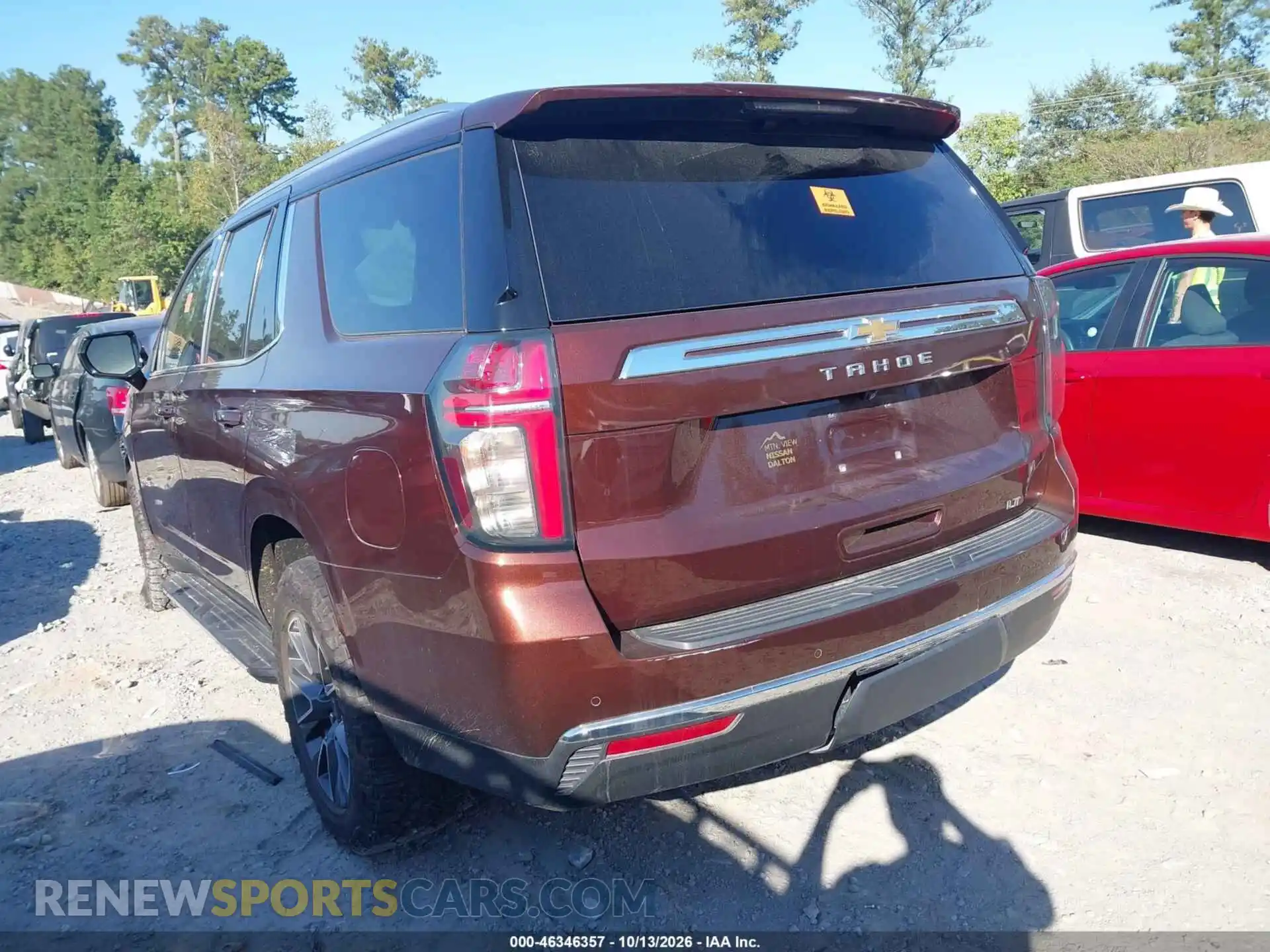 3 Photograph of a damaged car 1GNSCNKD7PR288965 CHEVROLET TAHOE 2023