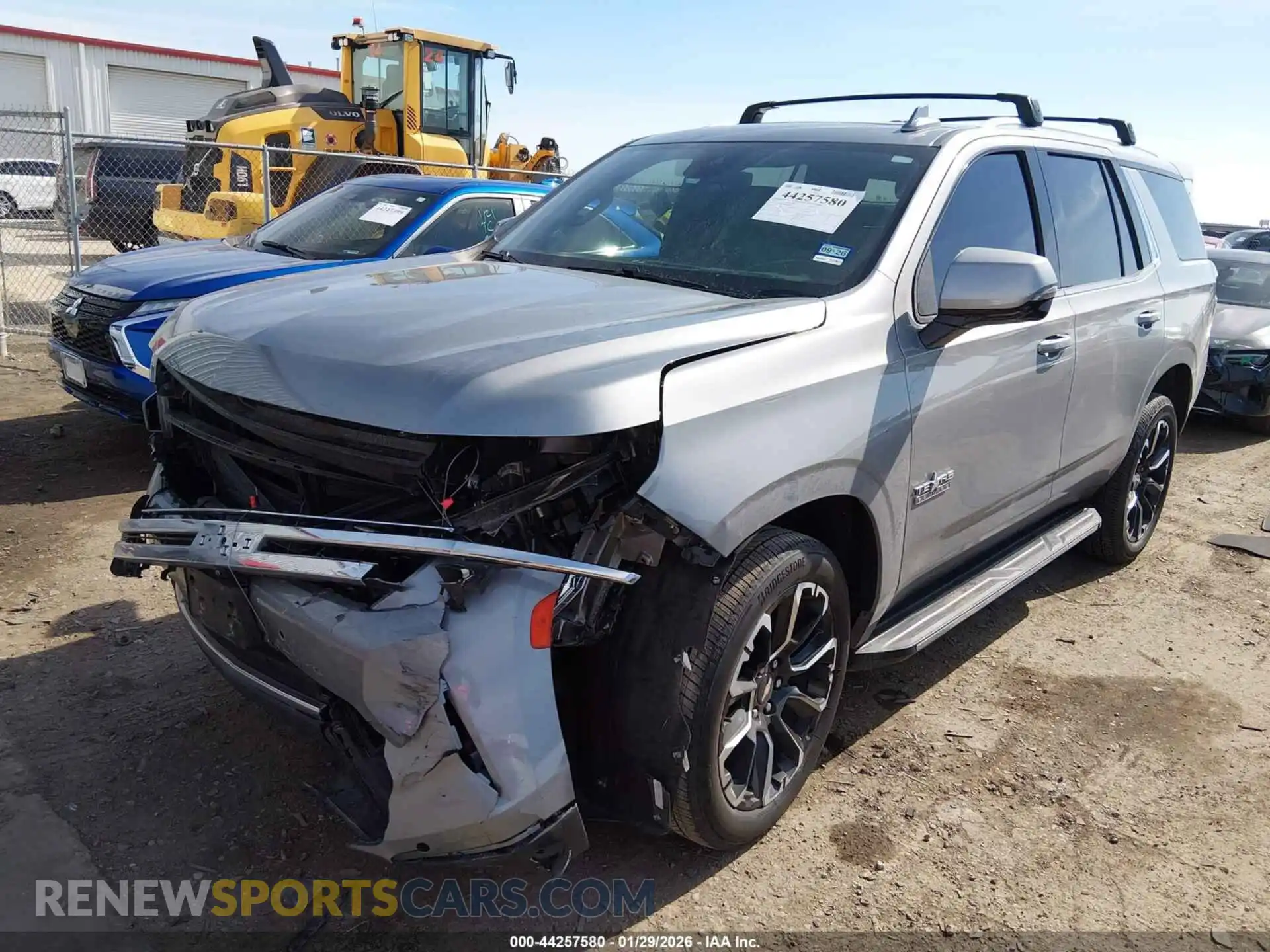 2 Photograph of a damaged car 1GNSCNKD8PR529335 CHEVROLET TAHOE 2023