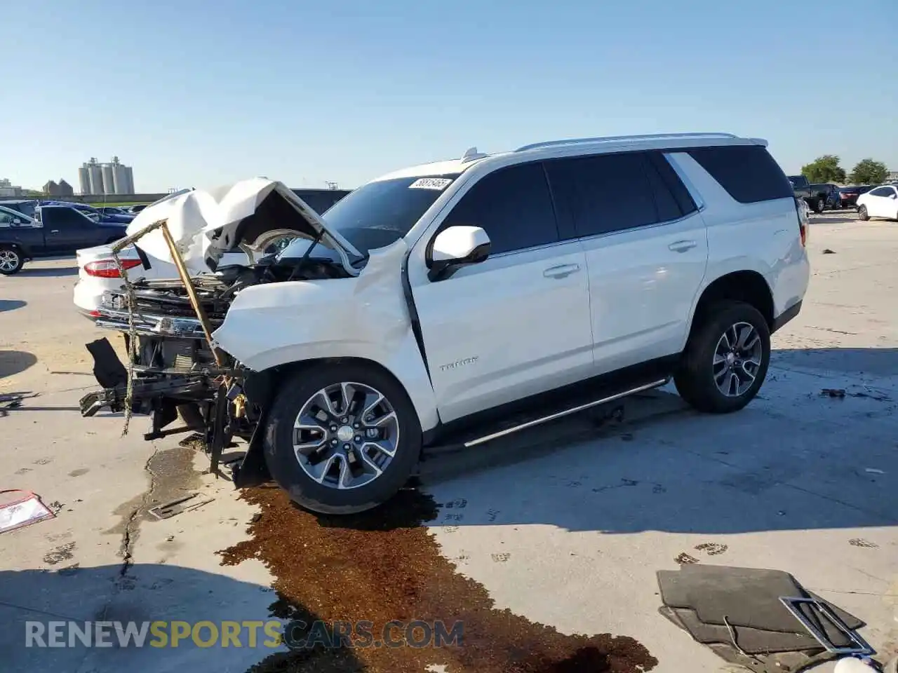 1 fotografías del automóvil dañado 1GNSCNKDXPR120348 CHEVROLET TAHOE 2023