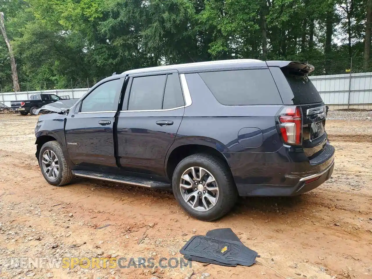 2 Photograph of a damaged car 1GNSCNKDXPR274283 CHEVROLET TAHOE 2023