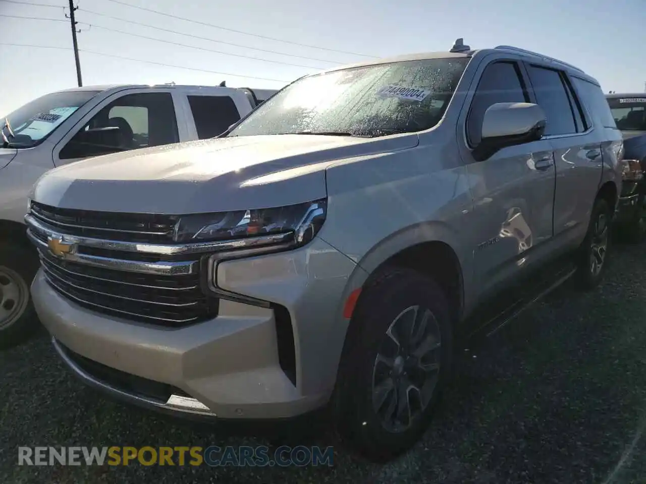 1 Photograph of a damaged car 1GNSCNKDXPR539574 CHEVROLET TAHOE 2023