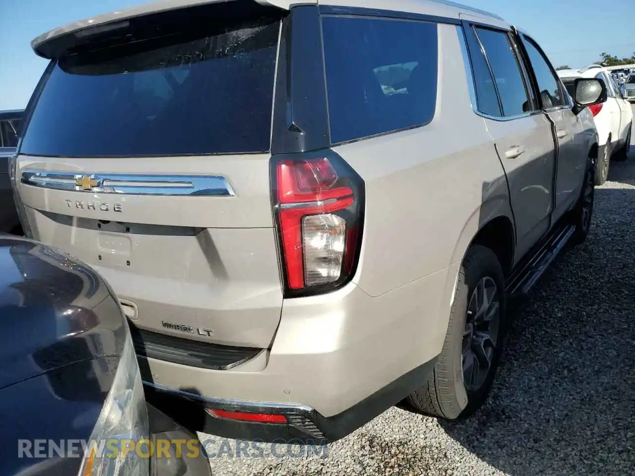 3 Photograph of a damaged car 1GNSCNKDXPR539574 CHEVROLET TAHOE 2023