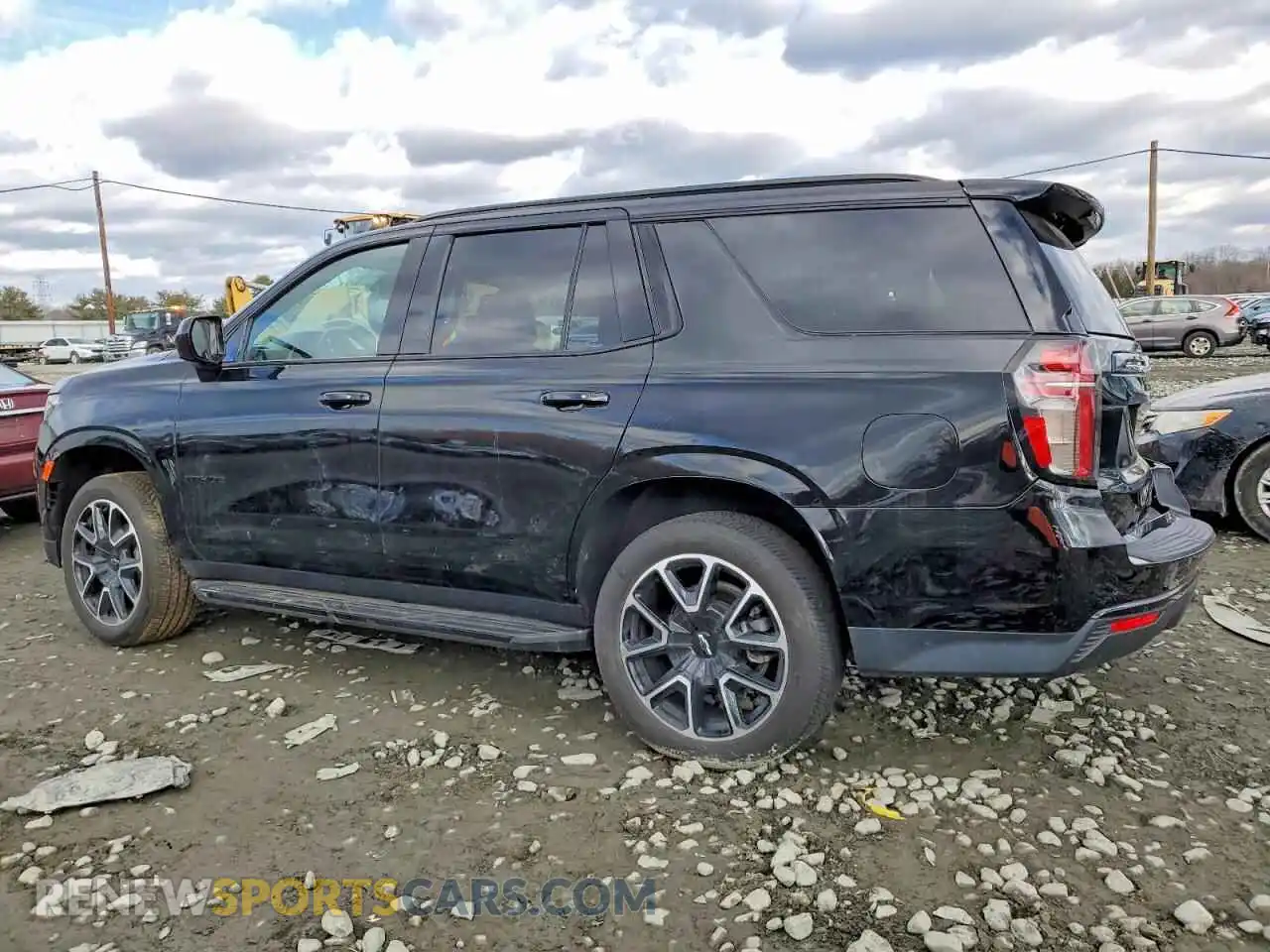 2 Photograph of a damaged car 1GNSCRKD7PR209480 CHEVROLET TAHOE 2023