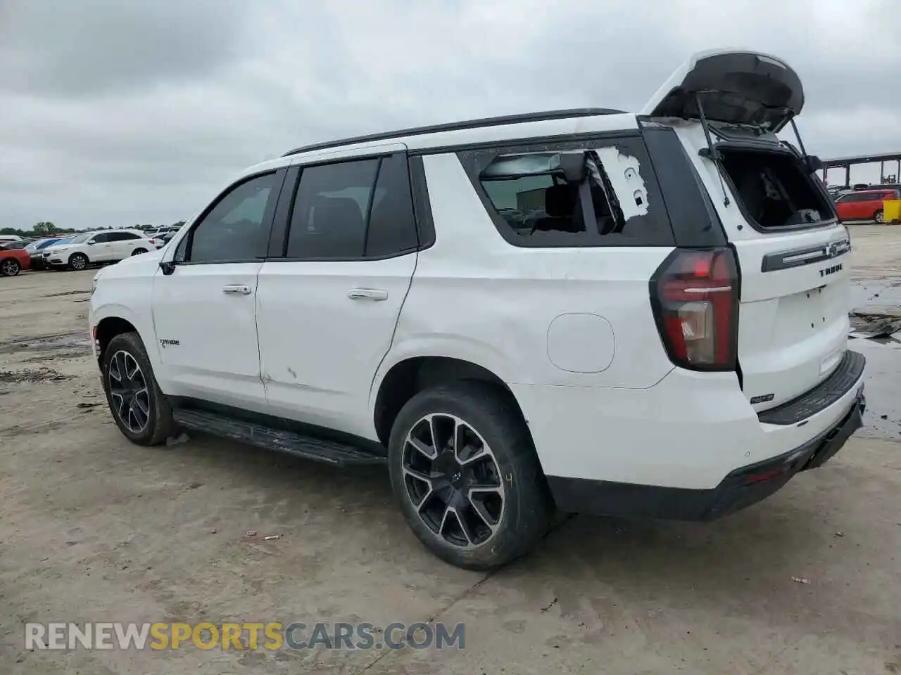2 Photograph of a damaged car 1GNSCRKD9PR391778 CHEVROLET TAHOE 2023