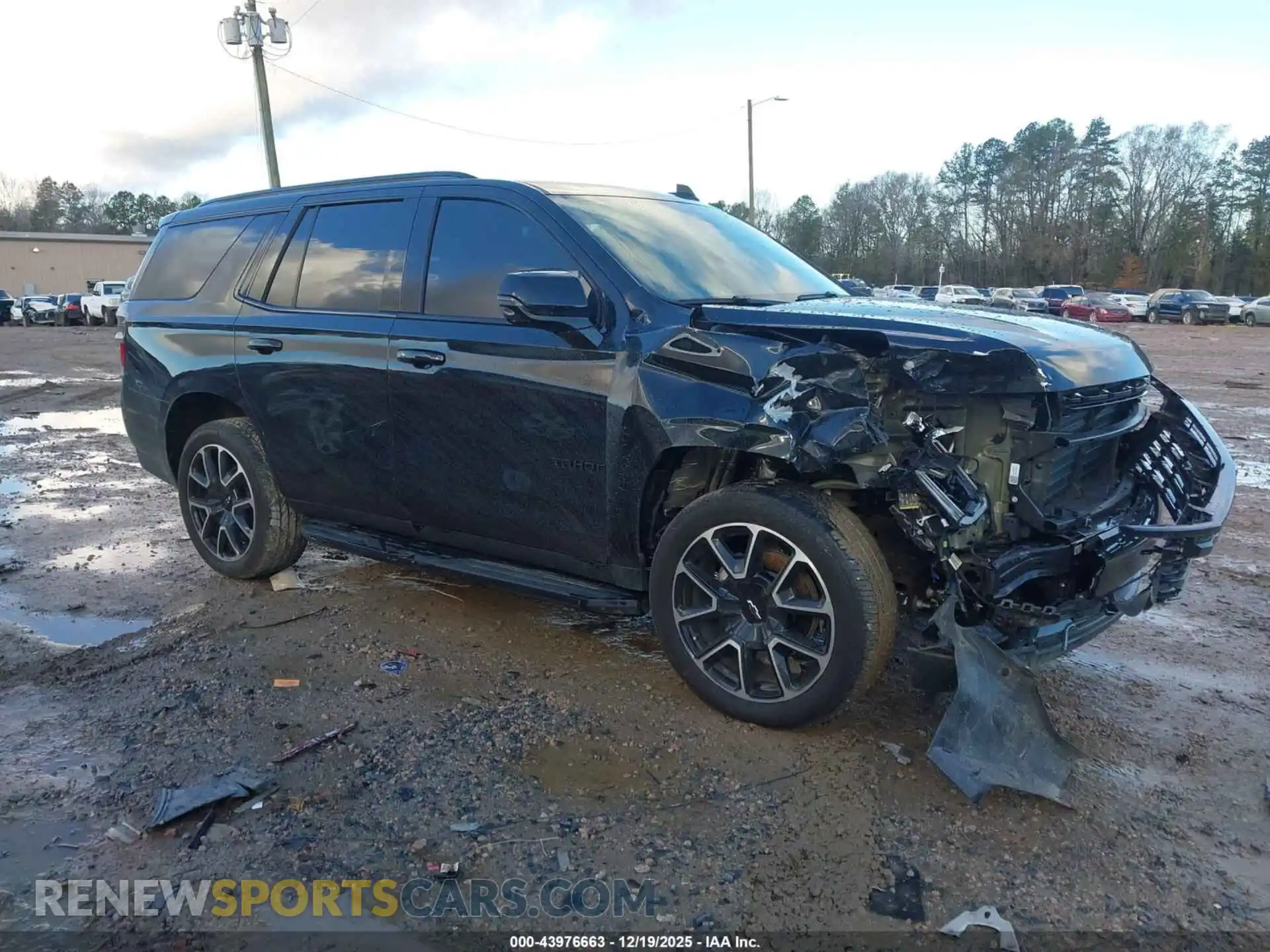 1 Photograph of a damaged car 1GNSCRKDXPR560366 CHEVROLET TAHOE 2023