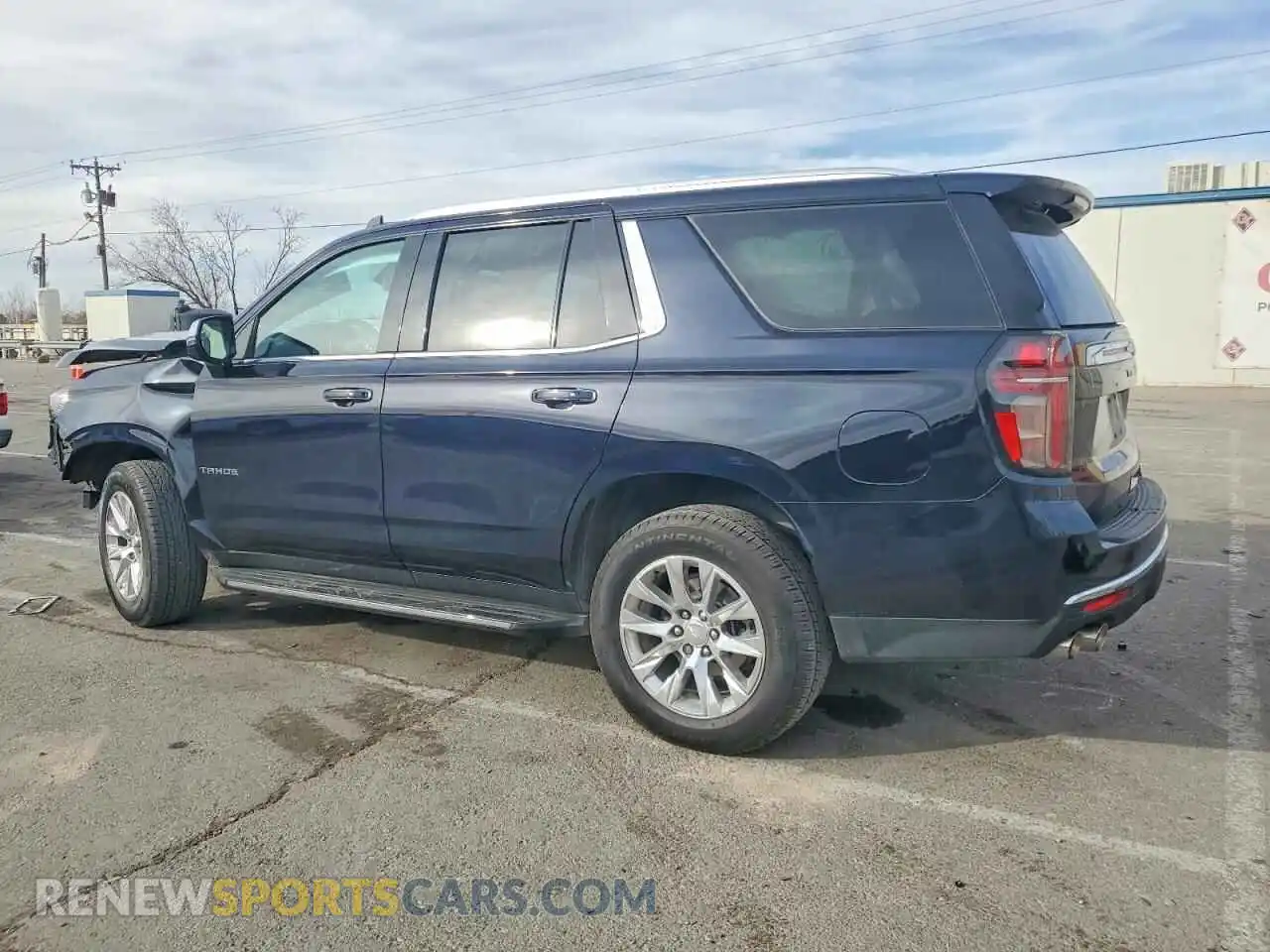 2 Photograph of a damaged car 1GNSCSKDXPR257126 CHEVROLET TAHOE 2023