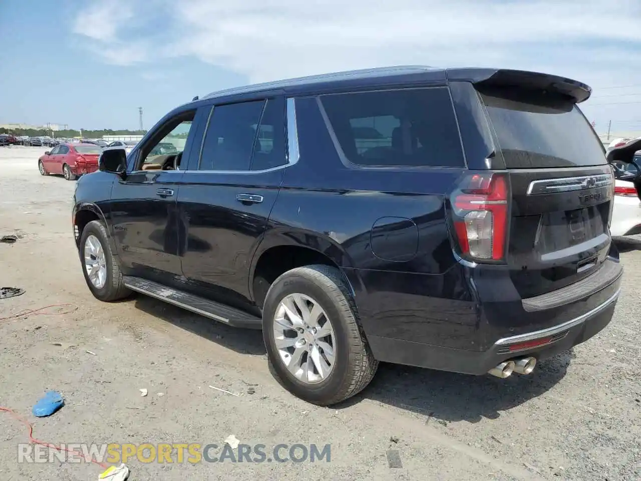 2 Photograph of a damaged car 1GNSCSKDXPR450277 CHEVROLET TAHOE 2023