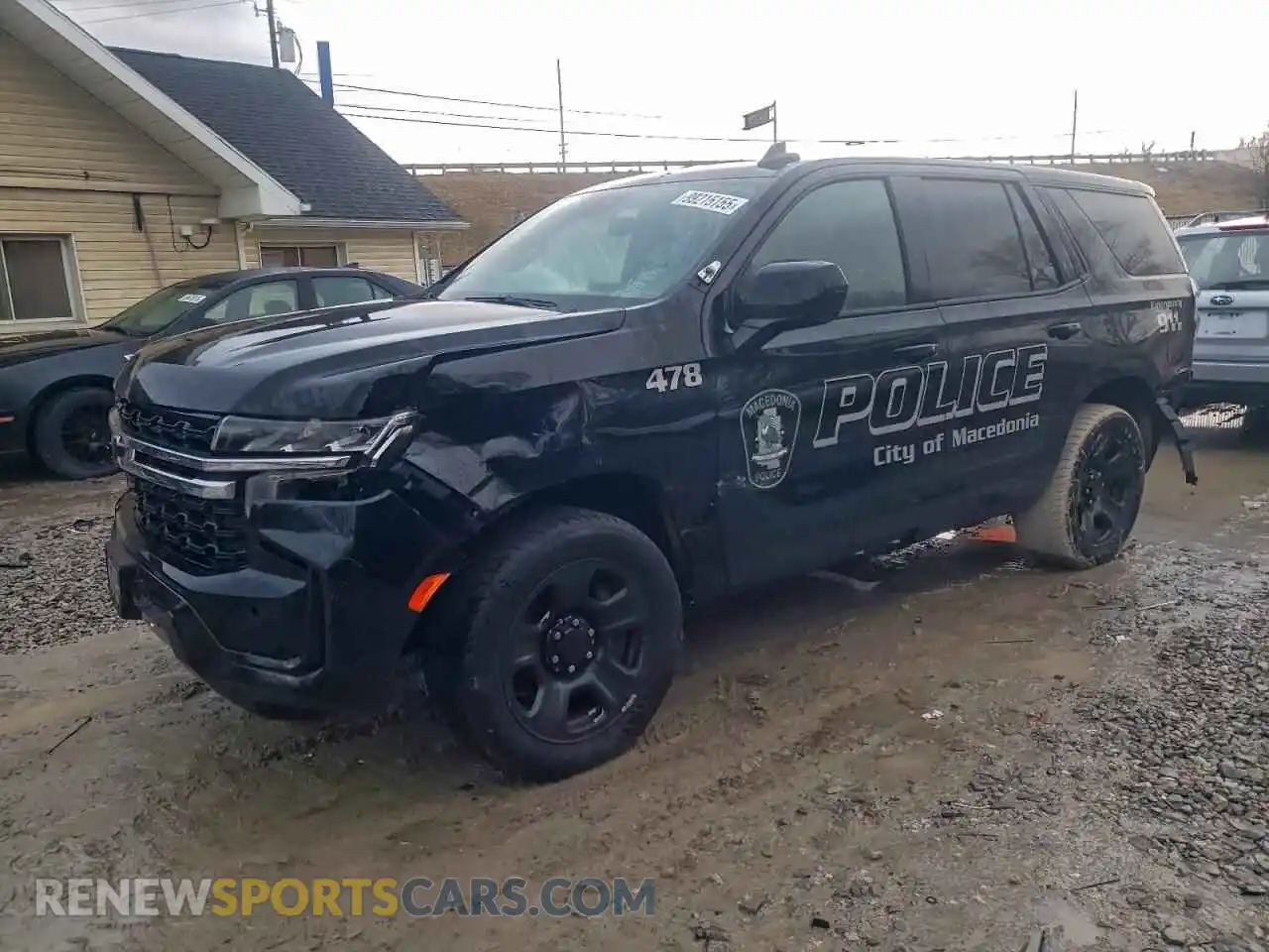 1 Photograph of a damaged car 1GNSKLED0PR158013 CHEVROLET TAHOE 2023