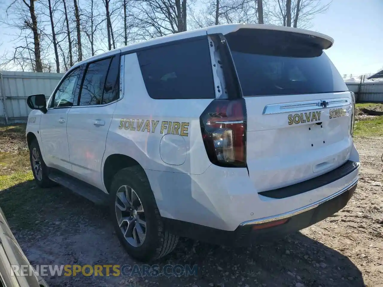 2 Photograph of a damaged car 1GNSKLED0PR258497 CHEVROLET TAHOE 2023